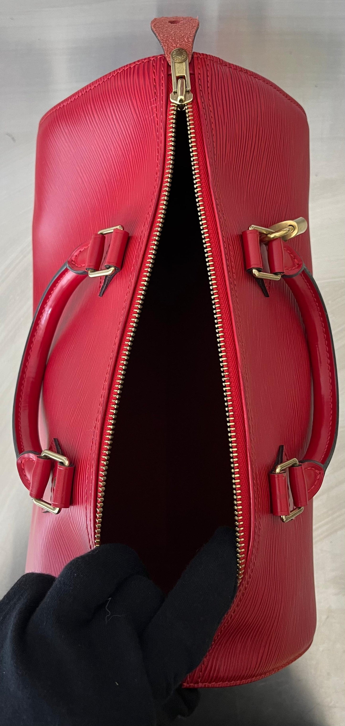 Louis Vuitton Speedy 30 Epi Leder