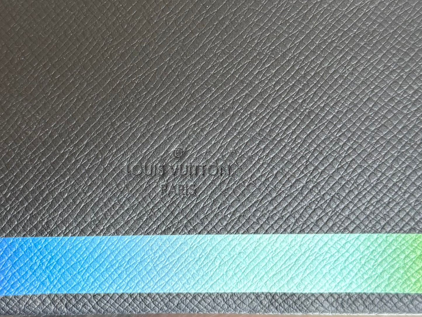 Louis Vuitton A4 Taiga Rainbow Pochette