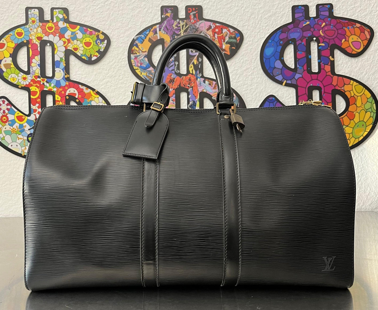 Louis Vuitton Keepall 45 Epi Leder
