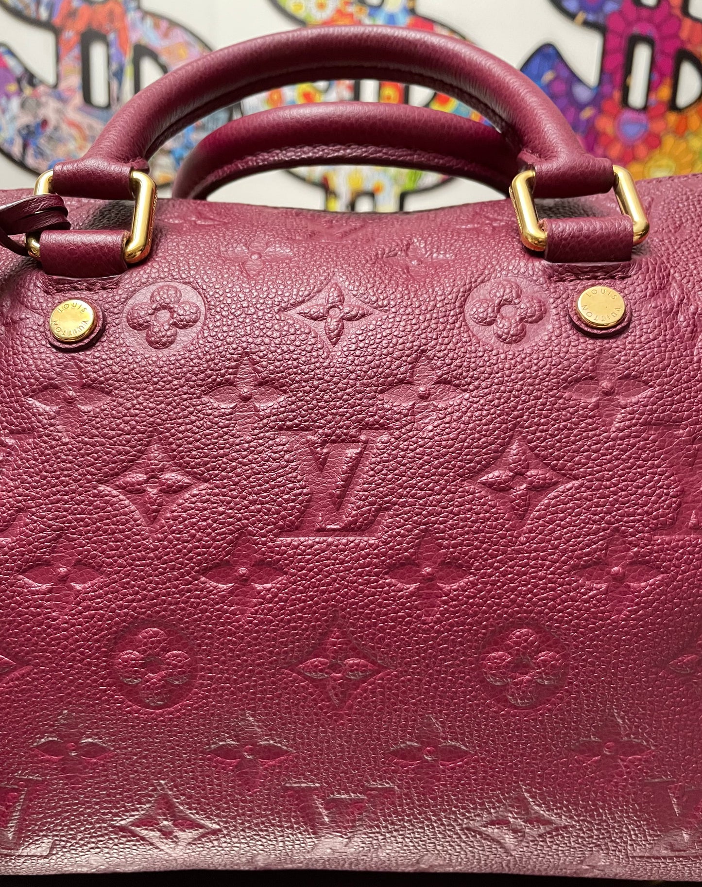 Louis Vuitton Speedy Bandouliere 25 Monogram Empreinte