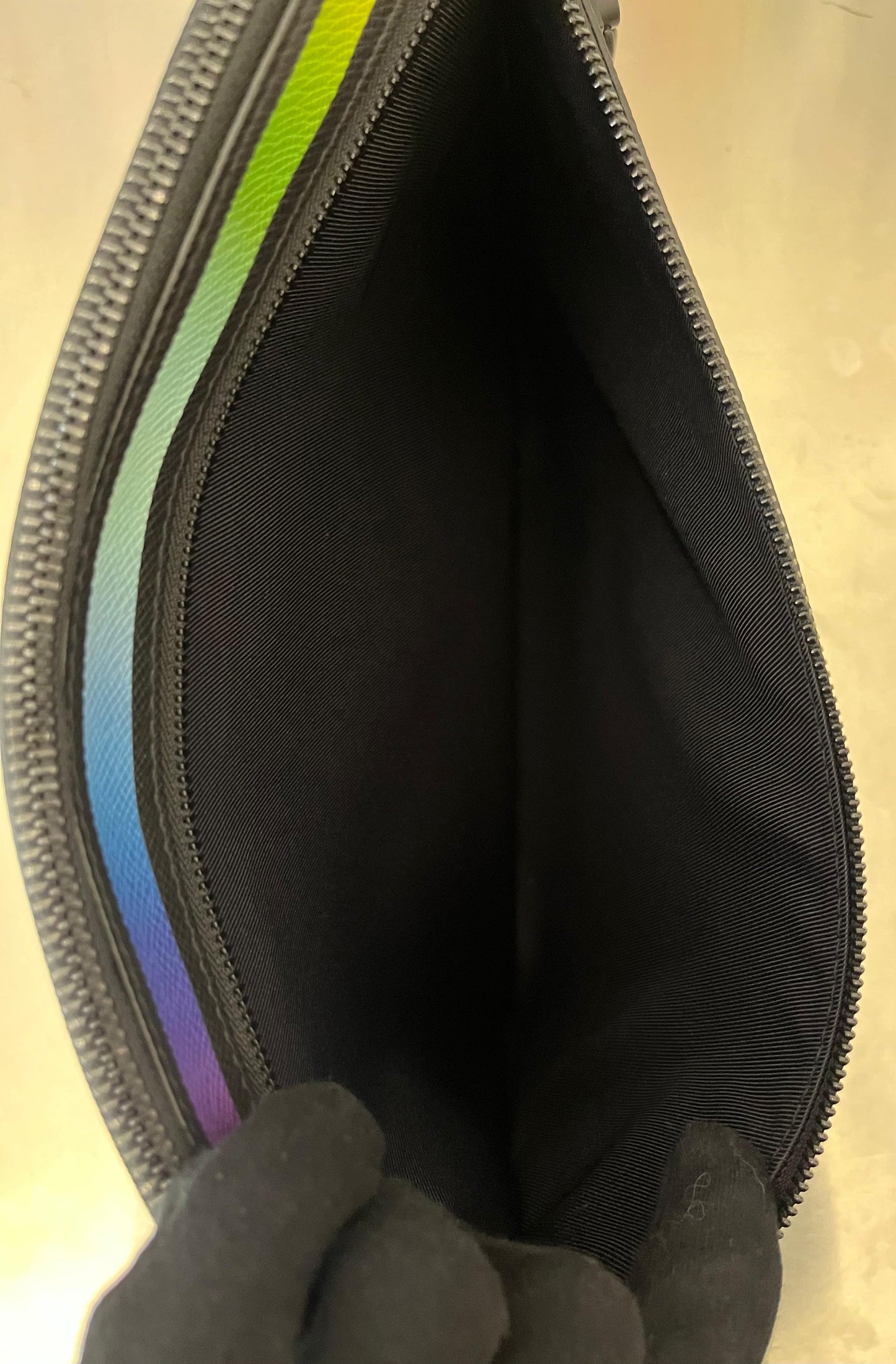 Louis Vuitton A4 Taiga Rainbow Pochette