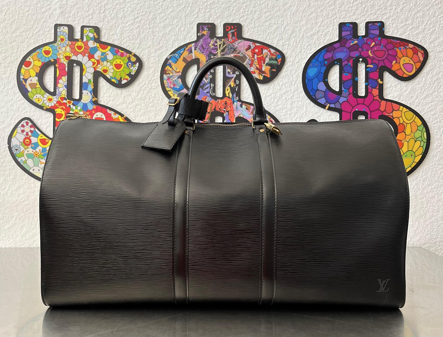 Louis Vuitton Keepall 55 Epi Leder