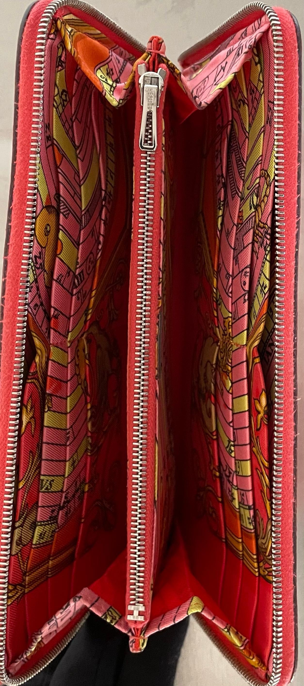 Hermès Geldbörse Silk'in