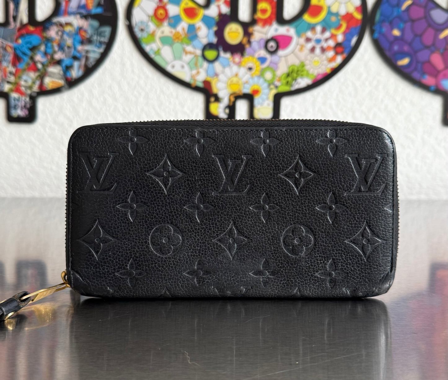 Louis Vuitton Zippy Monogram Empreinte Leder