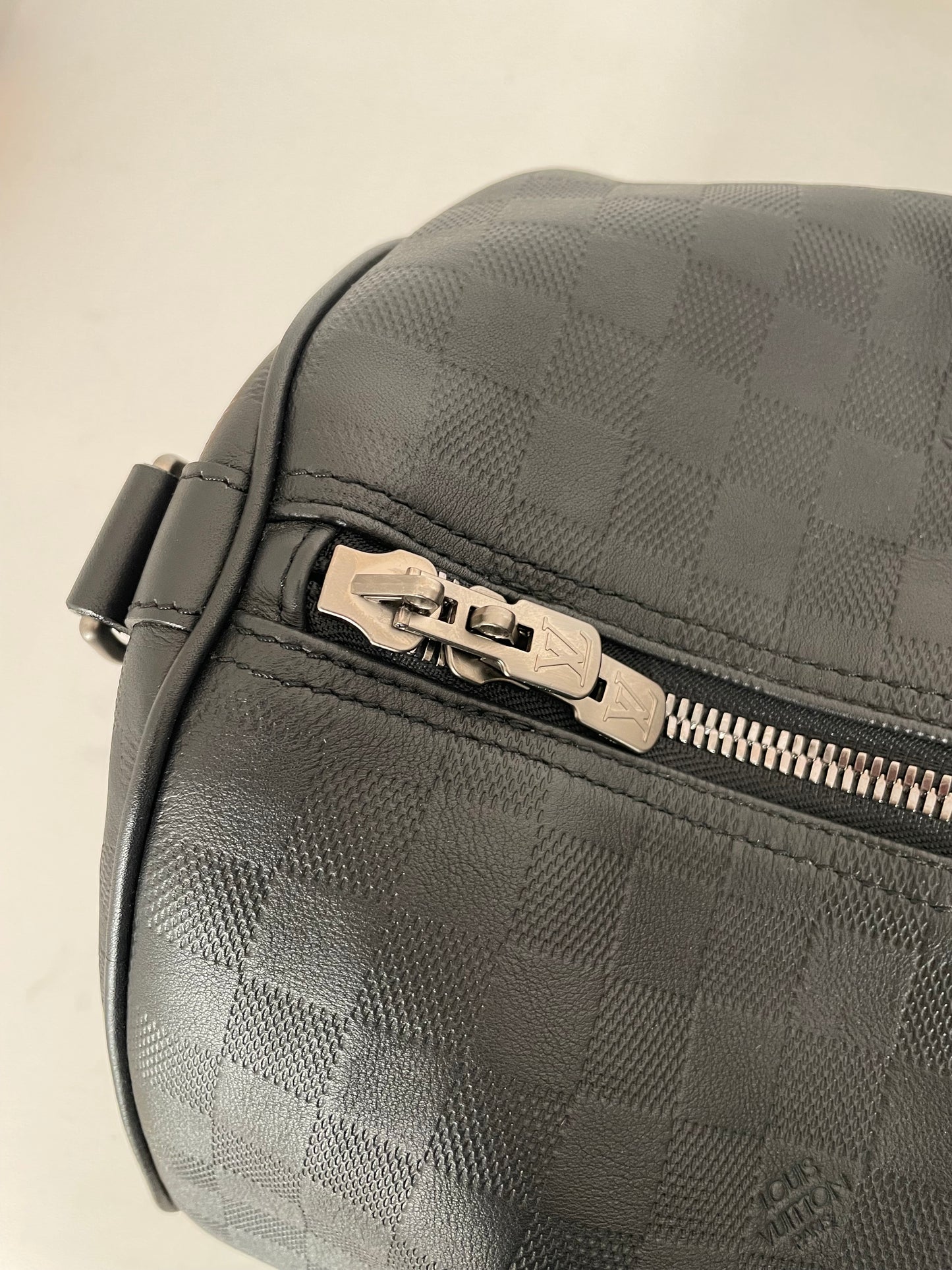 Louis Vuitton Keepall 55 Infini Damier Bandouliere Onyx