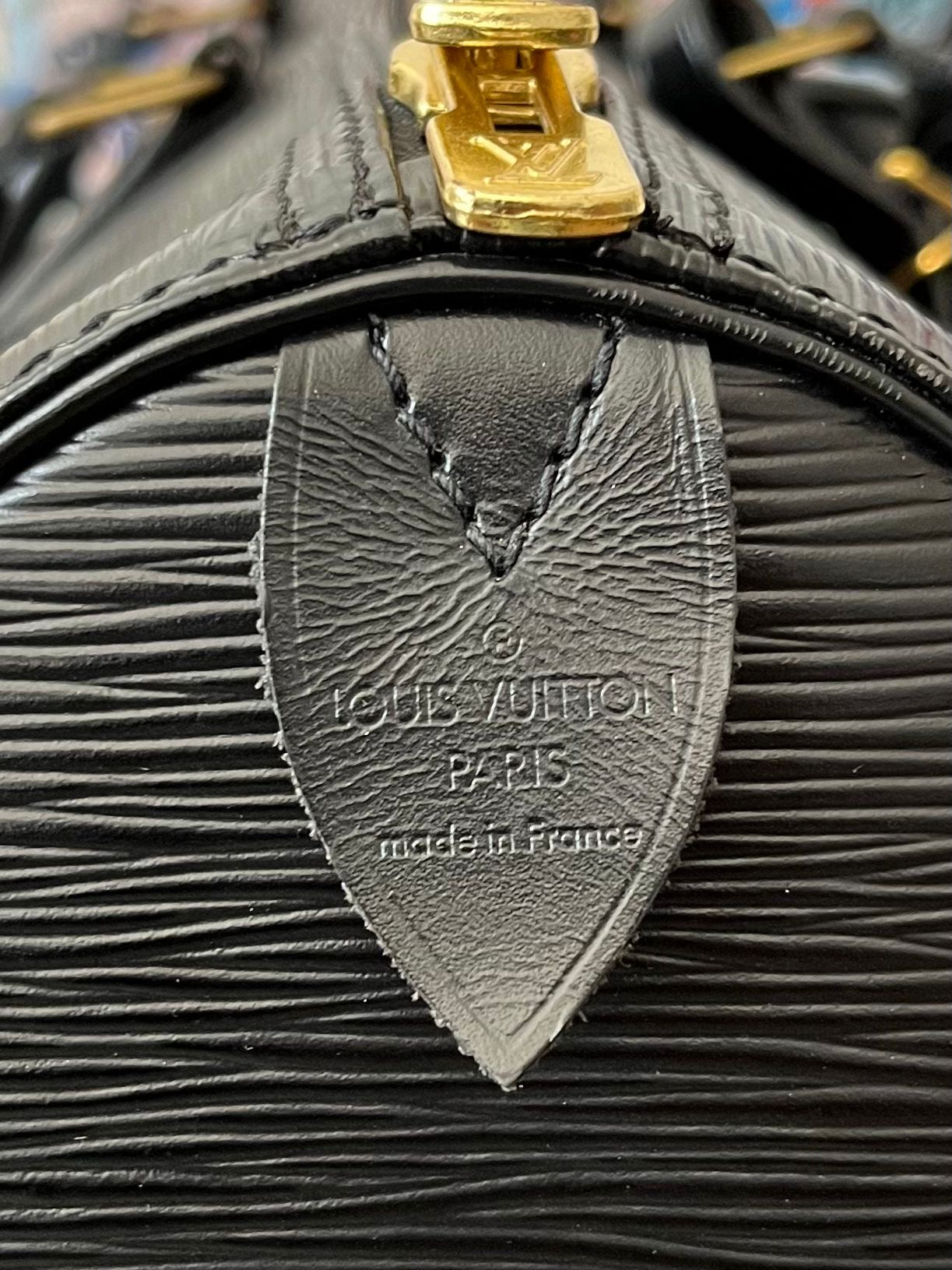 Louis Vuitton Keepall 45 Epi Leder