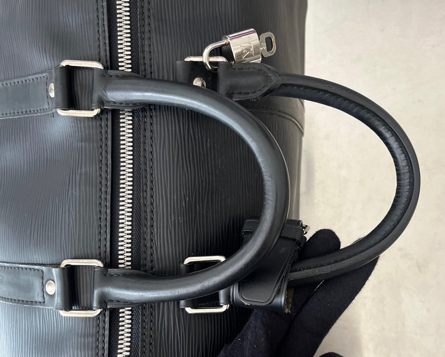 Louis Vuitton Keepall 45 Epi Leder