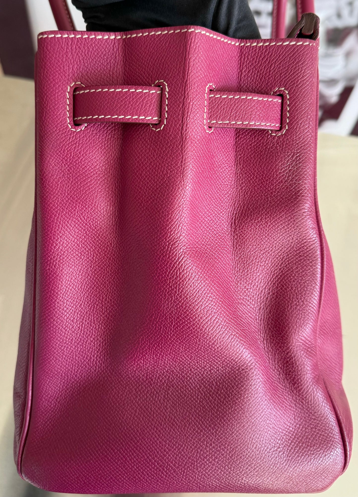 Hermès Birkin 35 Candy Collection Epsom Tosca / Rose Tyrien