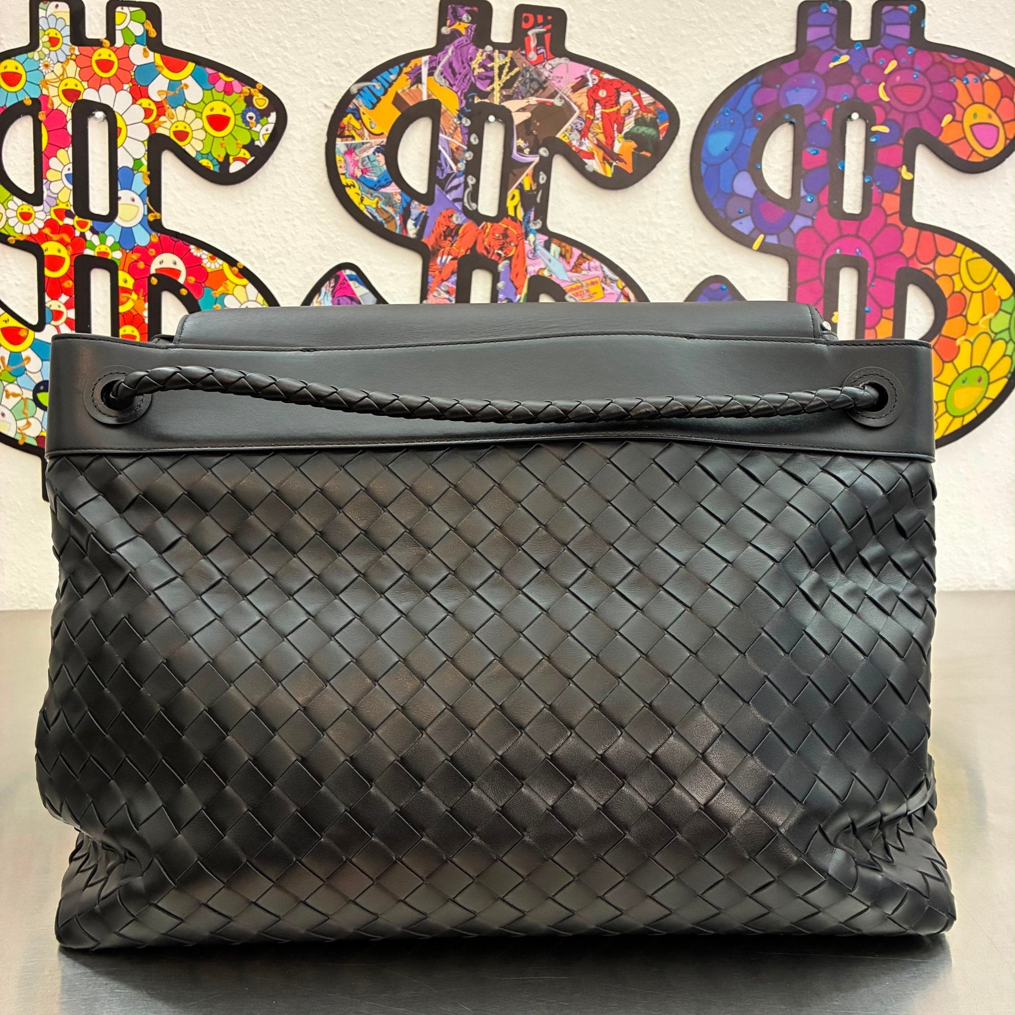 Bottega Veneta Andiamo Große Messenger Bag