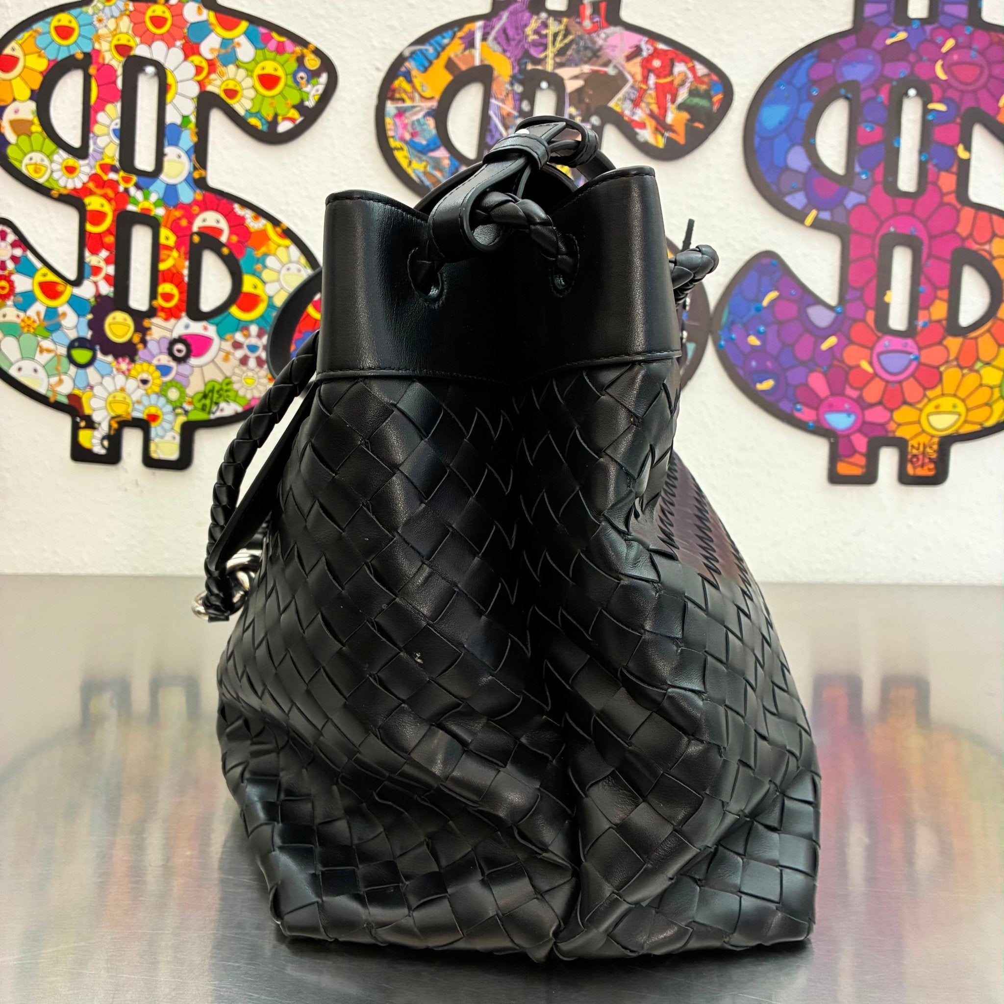 Bottega Veneta Andiamo Große Messenger Bag