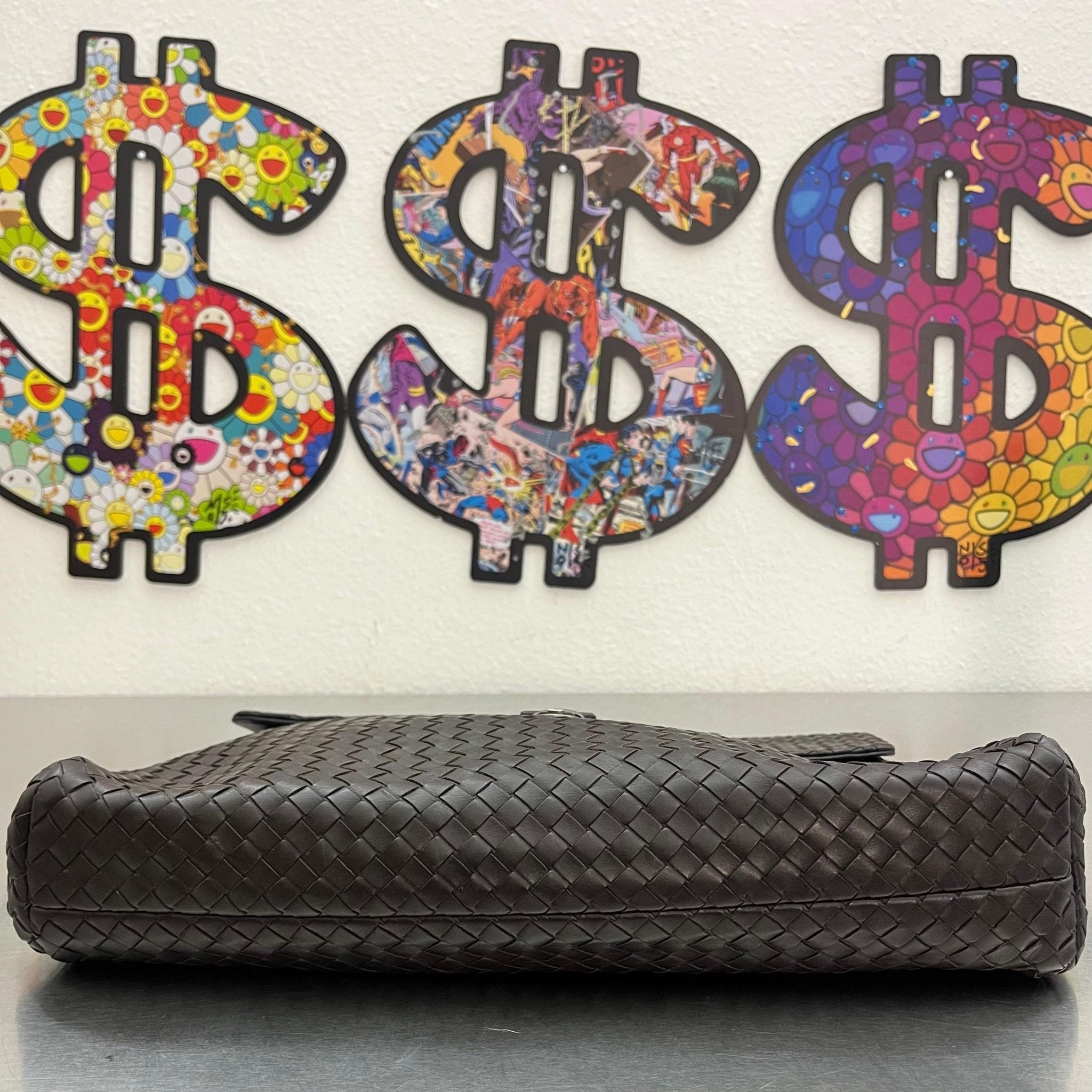 Bottega Veneta Intrecciato Aktentasche