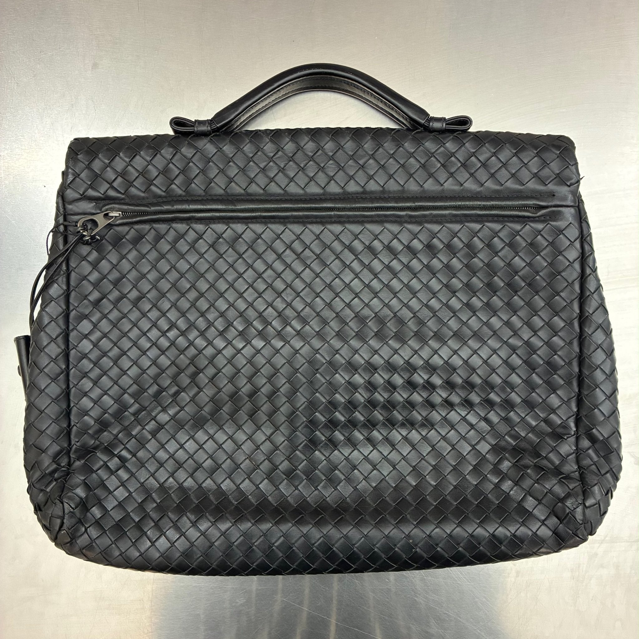 Bottega Veneta Intrecciato Aktentasche