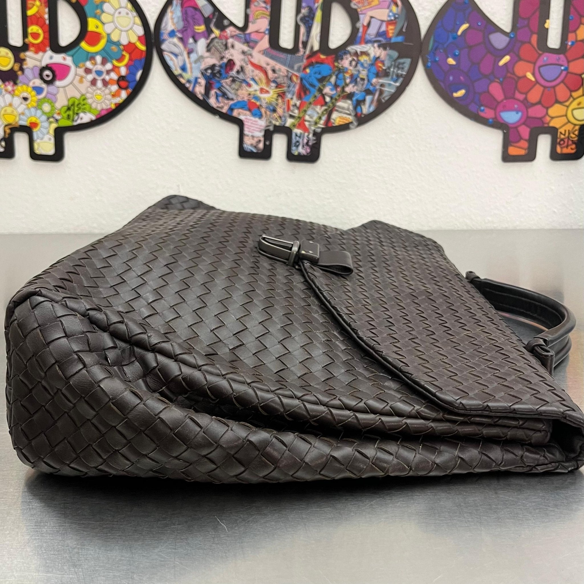 Bottega Veneta Intrecciato Aktentasche