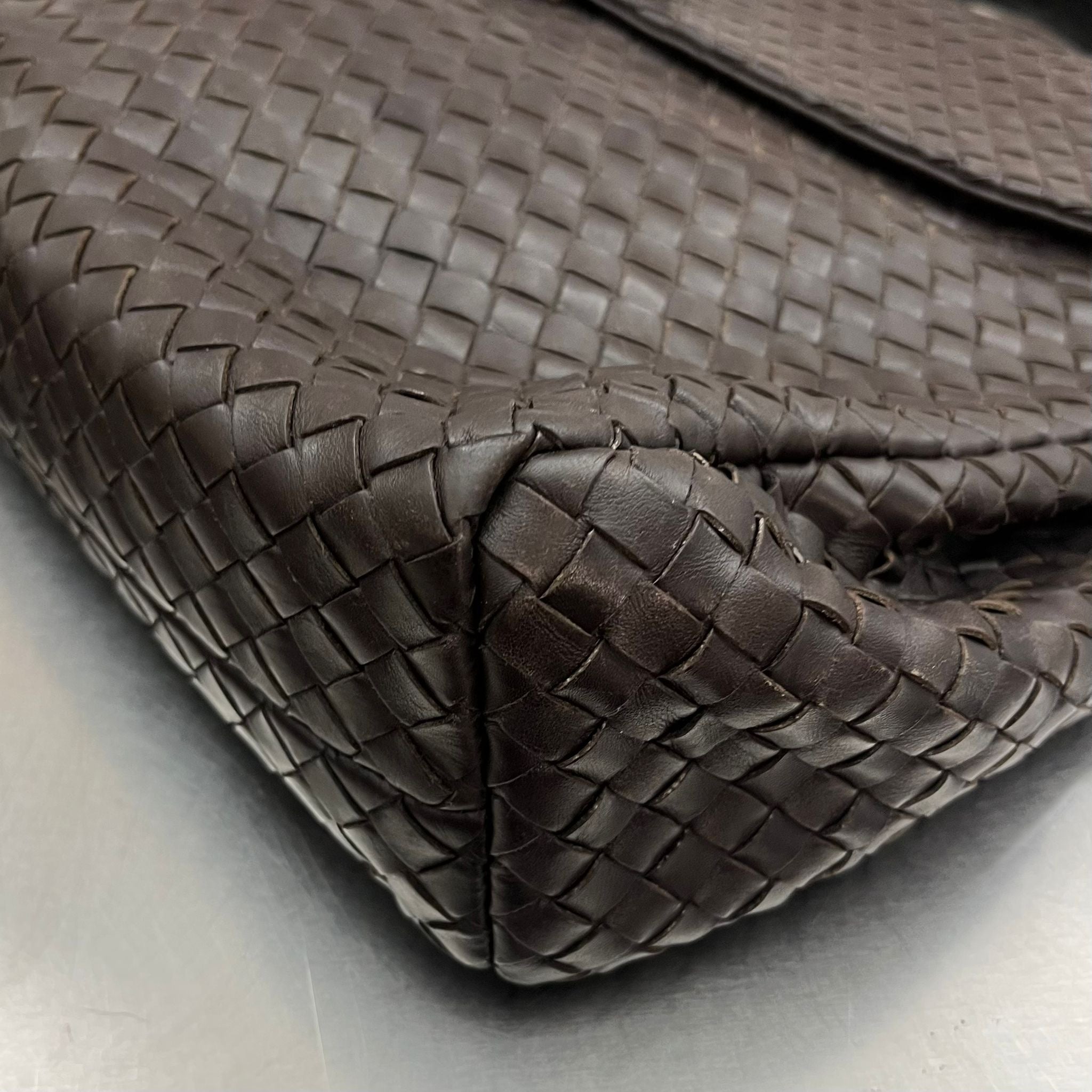 Bottega Veneta Intrecciato Aktentasche