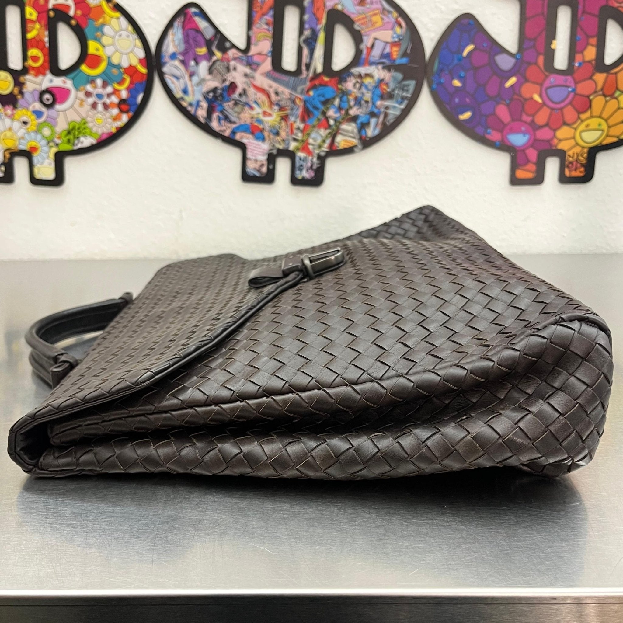 Bottega Veneta Intrecciato Aktentasche