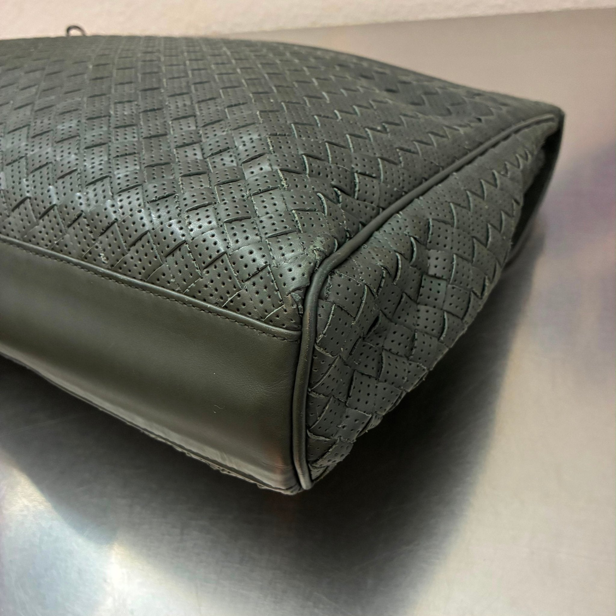 Bottega Veneta Intrecciato Aktentasche