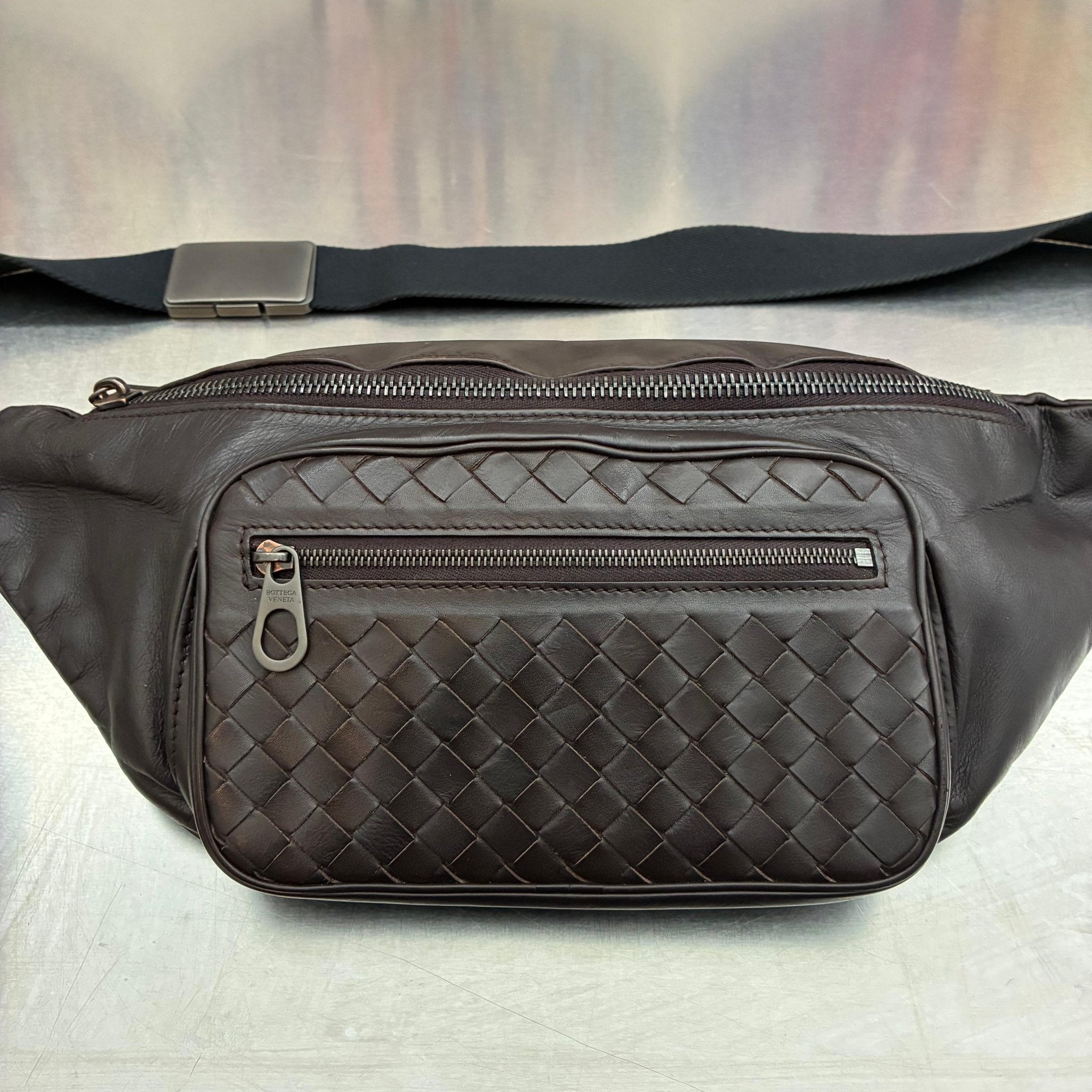 Bottega Veneta Intrecciato Bum Bag
