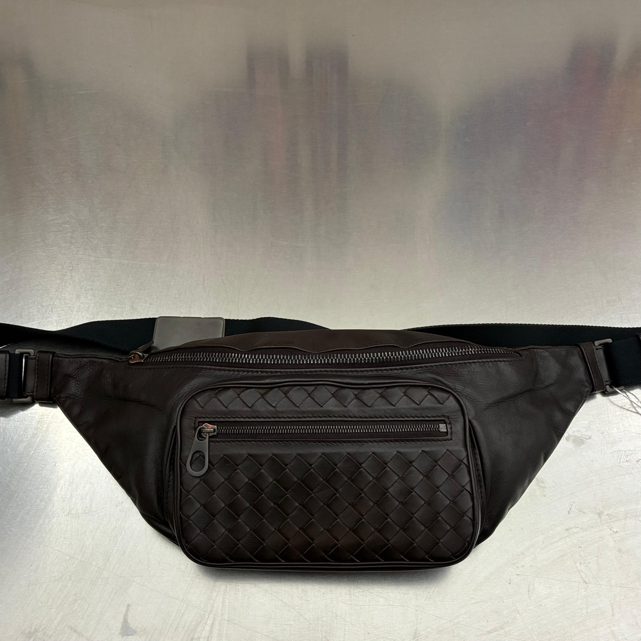 Bottega Veneta Intrecciato Bum Bag