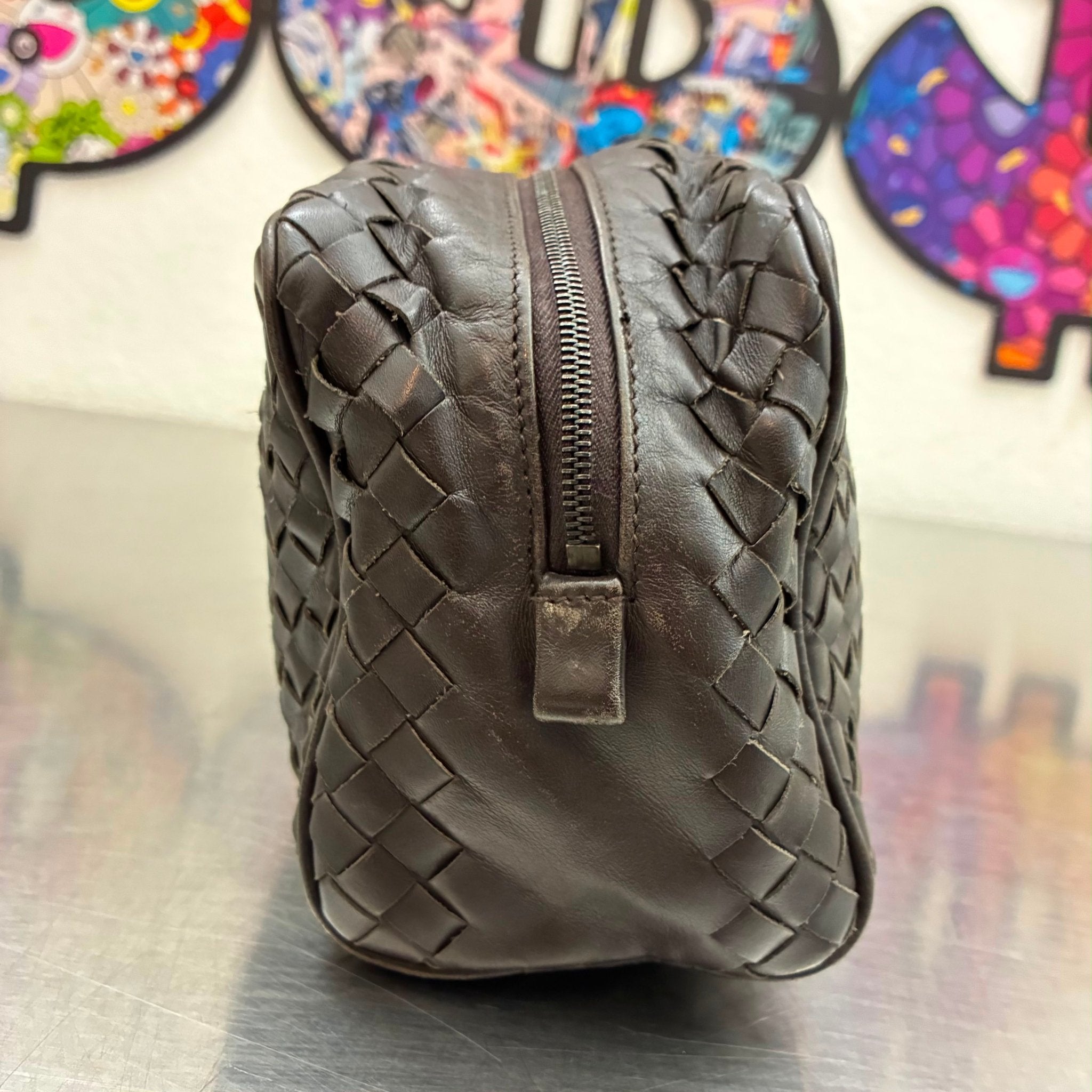 Bottega Veneta Intrecciato Kosmetiktasche / Clutch