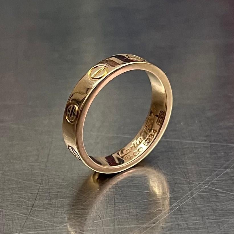 Cartier Mini Love Ring Rosé RM47