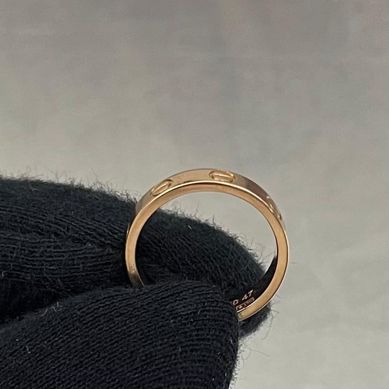 Cartier Mini Love Ring Rosé RM47