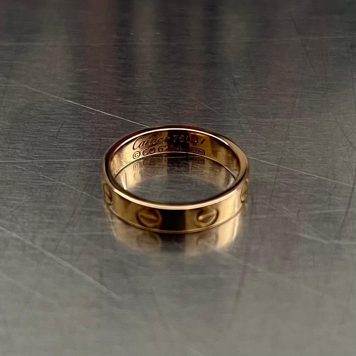 Cartier Mini Love Ring Rosé RM47
