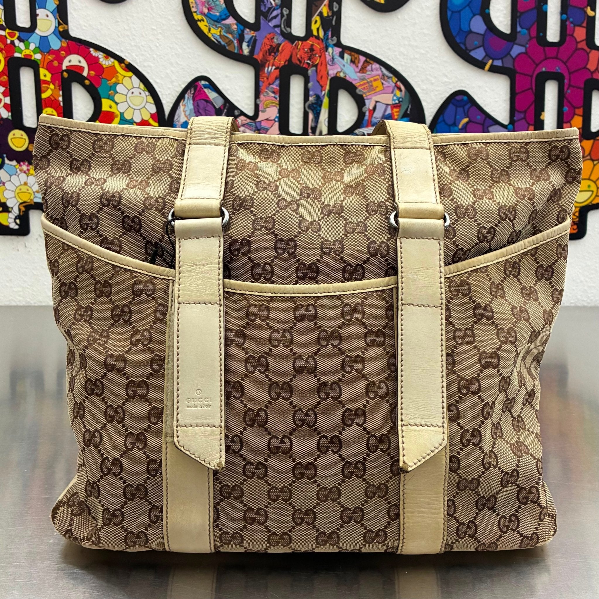 Gucci Schultertasche Canvas
