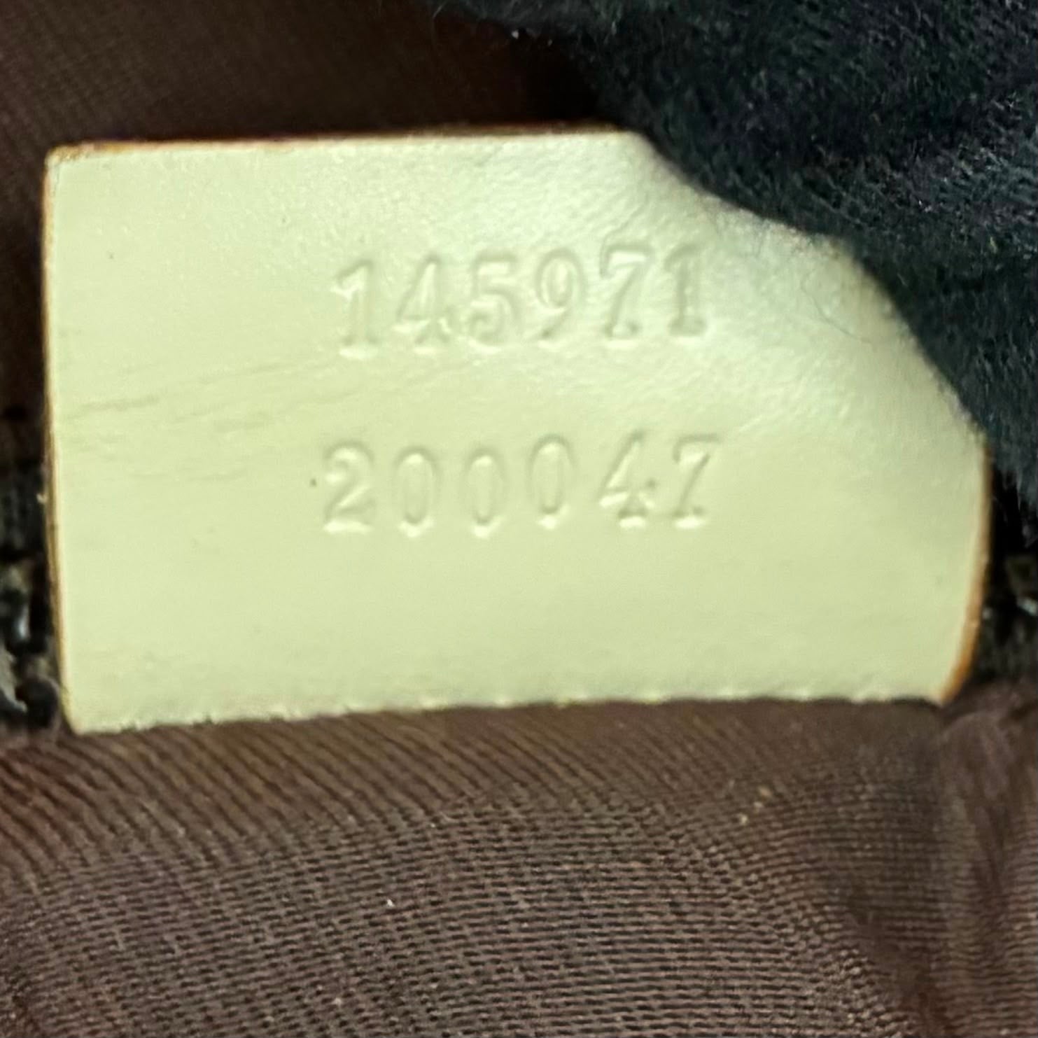 Gucci Schultertasche Canvas