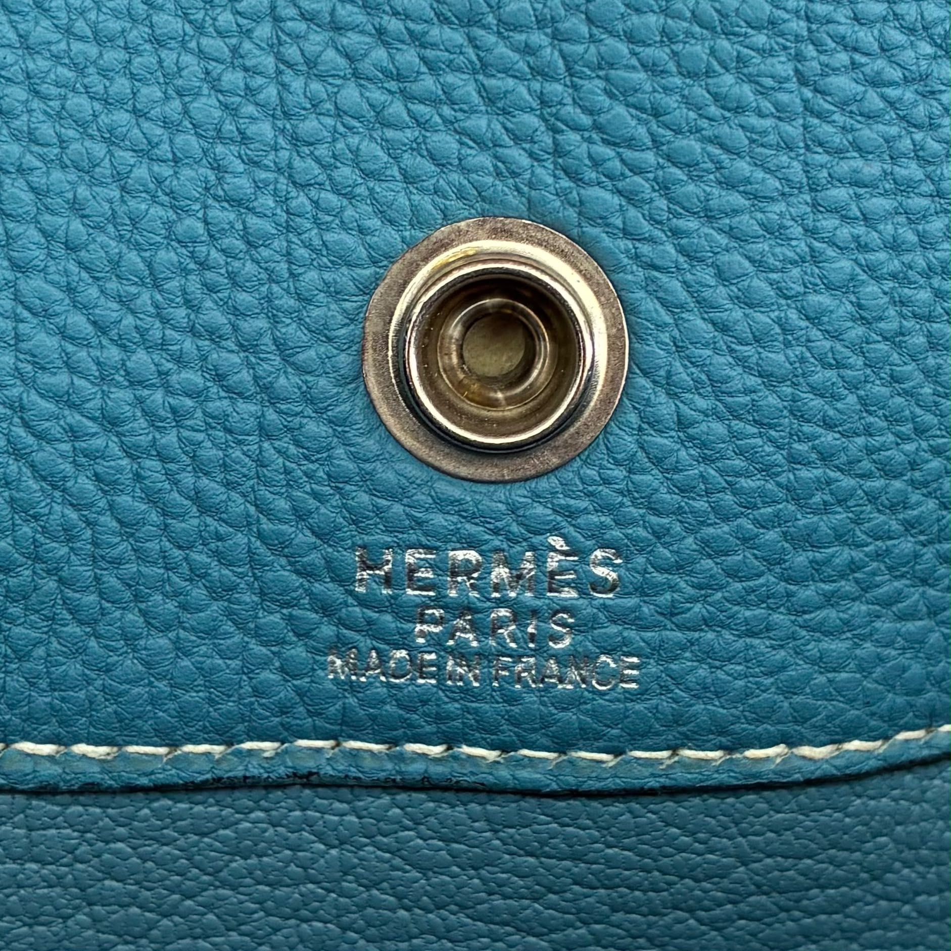 Hermès Fool Toe PM Togo Blue Jean