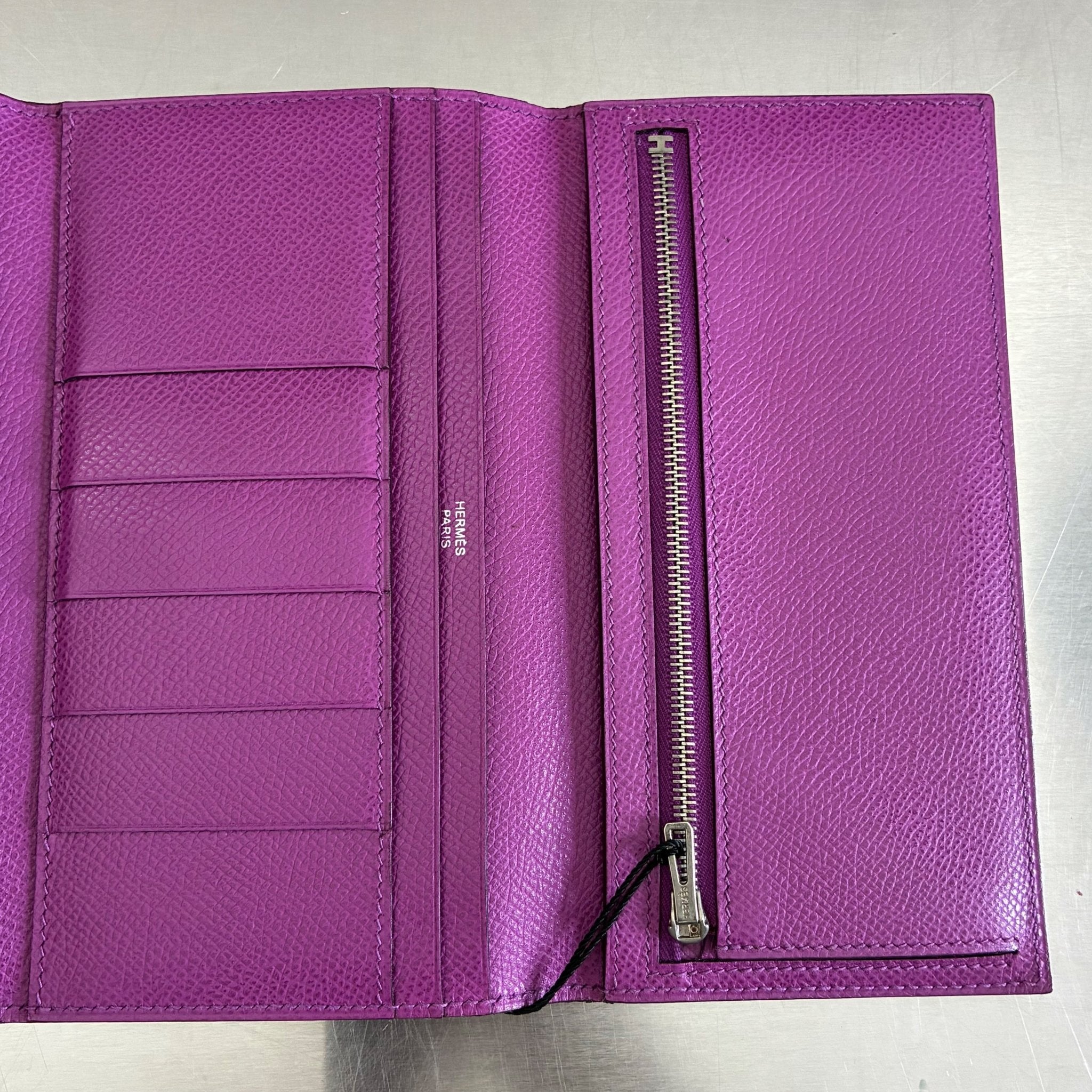 Hermès Geldbörse Béarn Epsom