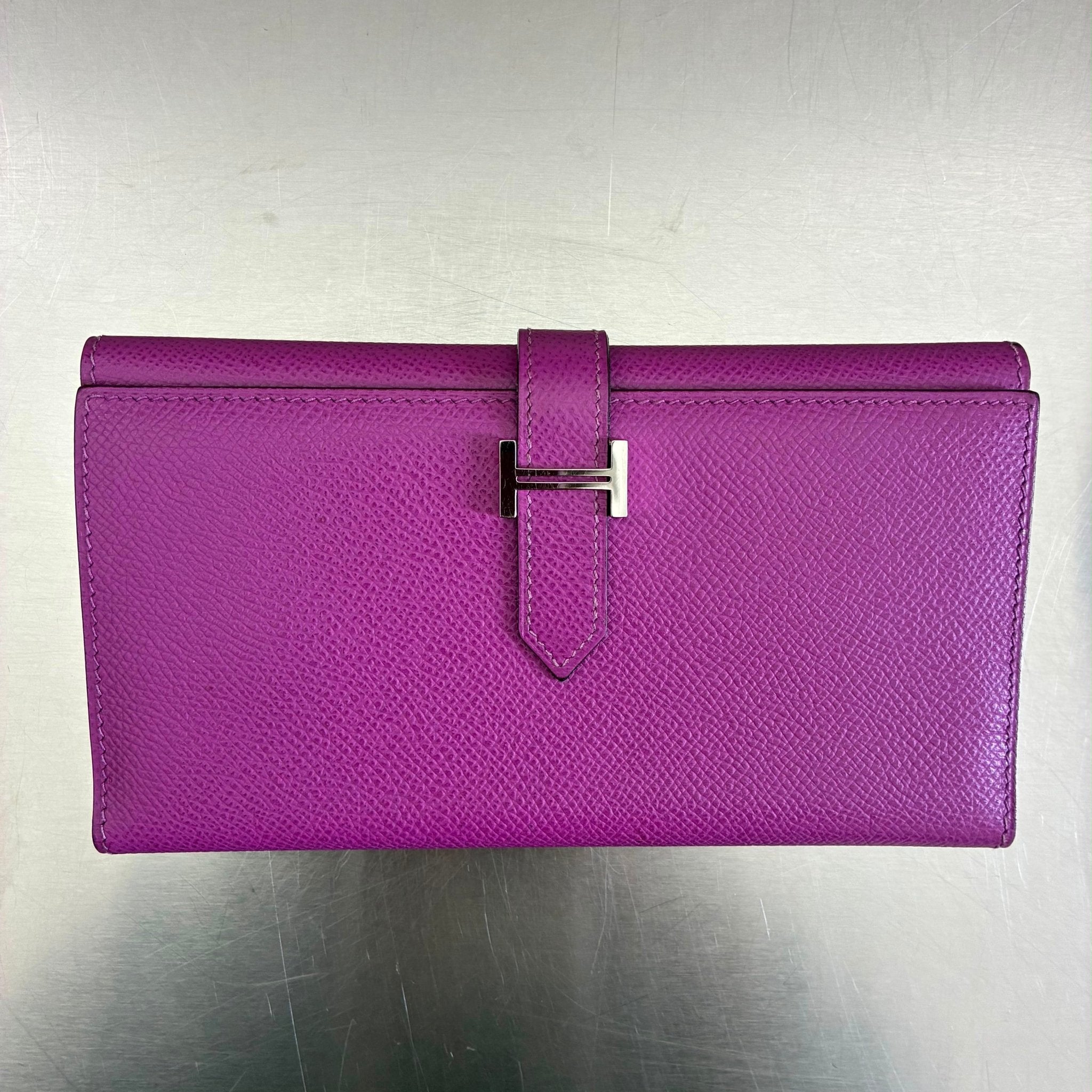 Hermès Geldbörse Béarn Epsom