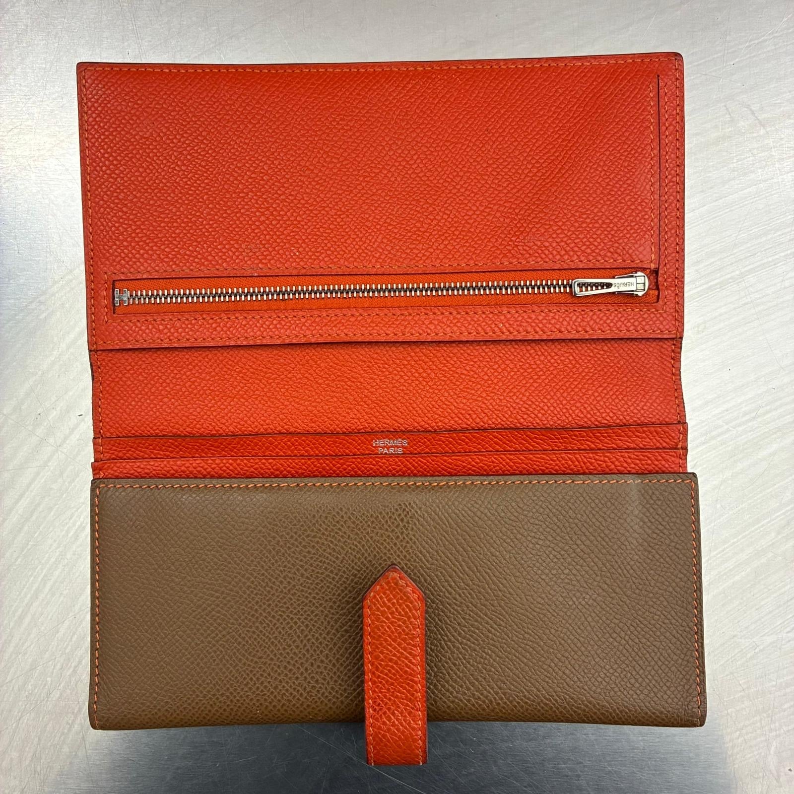 Hermès Geldbörse Béarn Soufflet Epsom