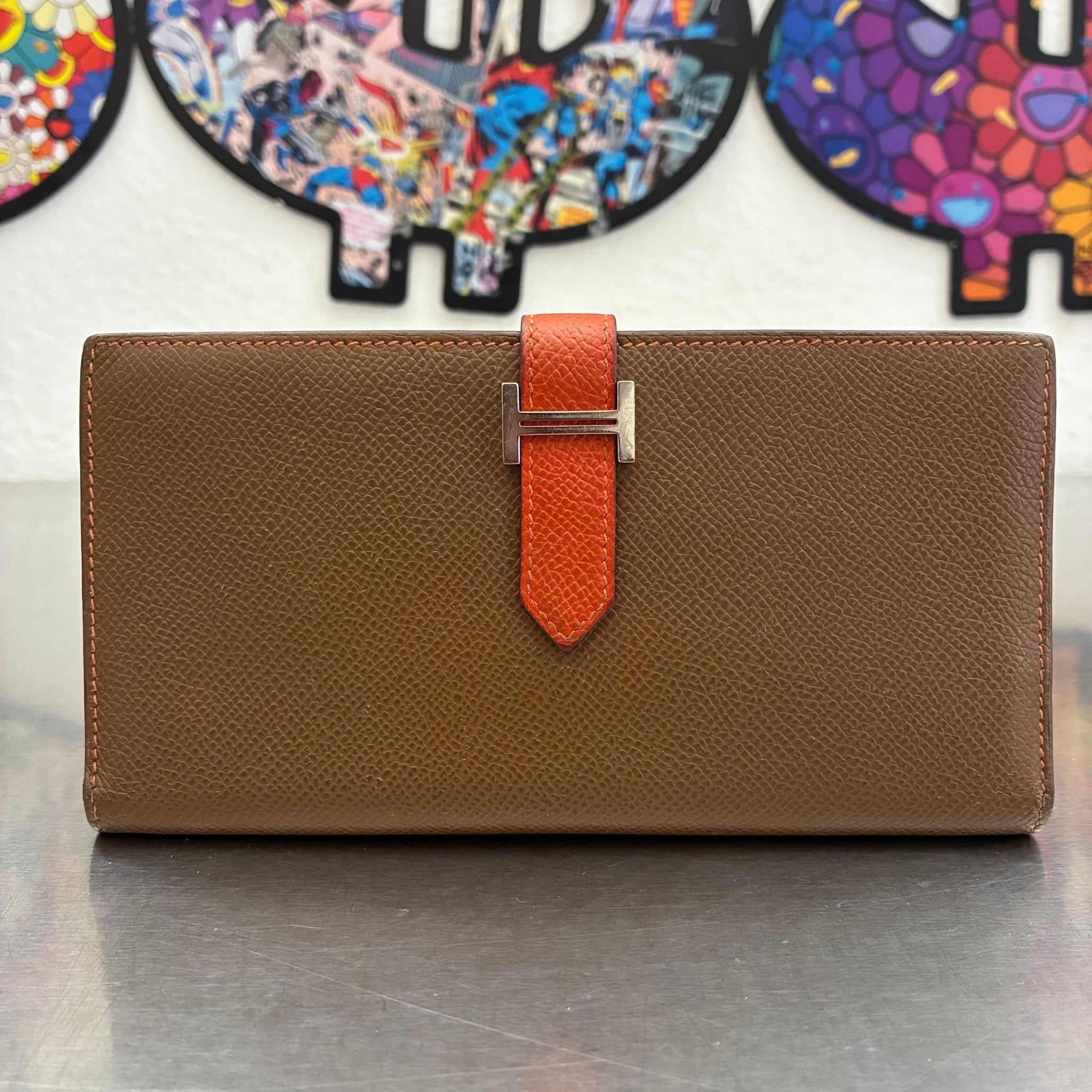 Hermès Geldbörse Béarn Soufflet Epsom
