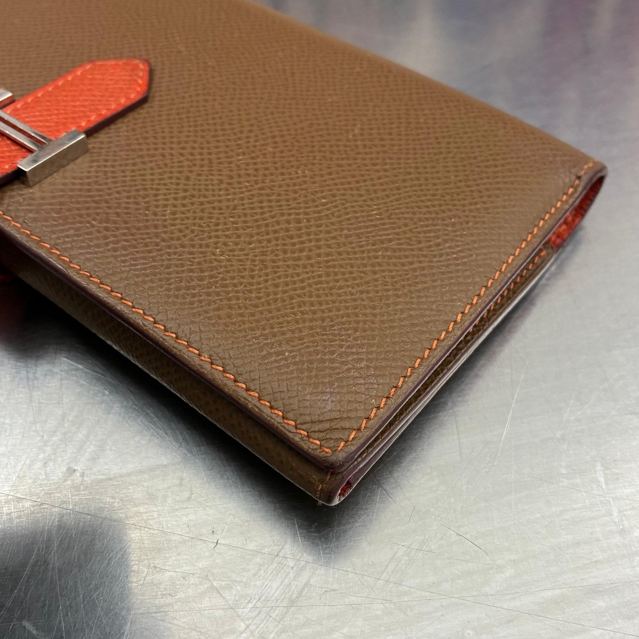 Hermès Geldbörse Béarn Soufflet Epsom