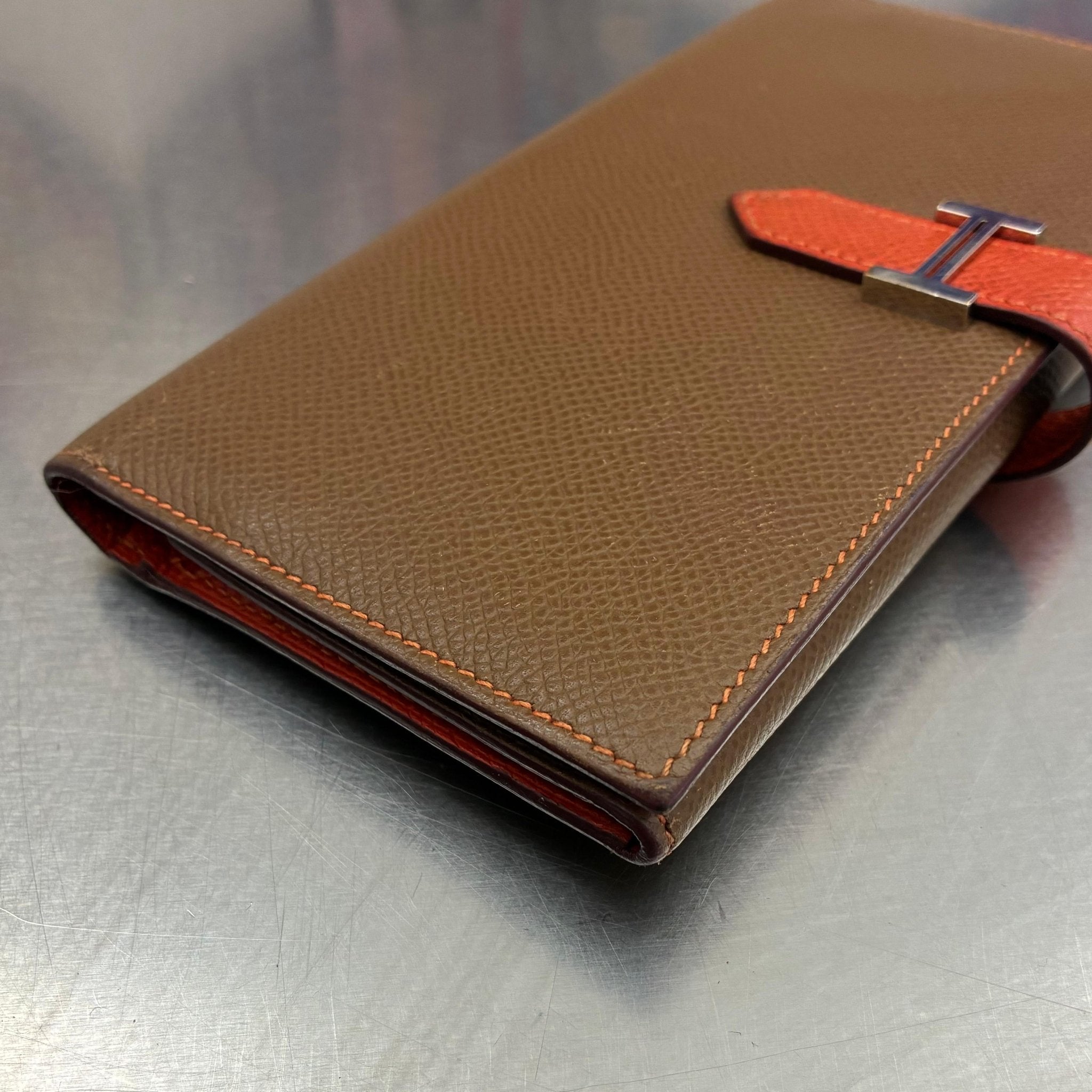 Hermès Geldbörse Béarn Soufflet Epsom