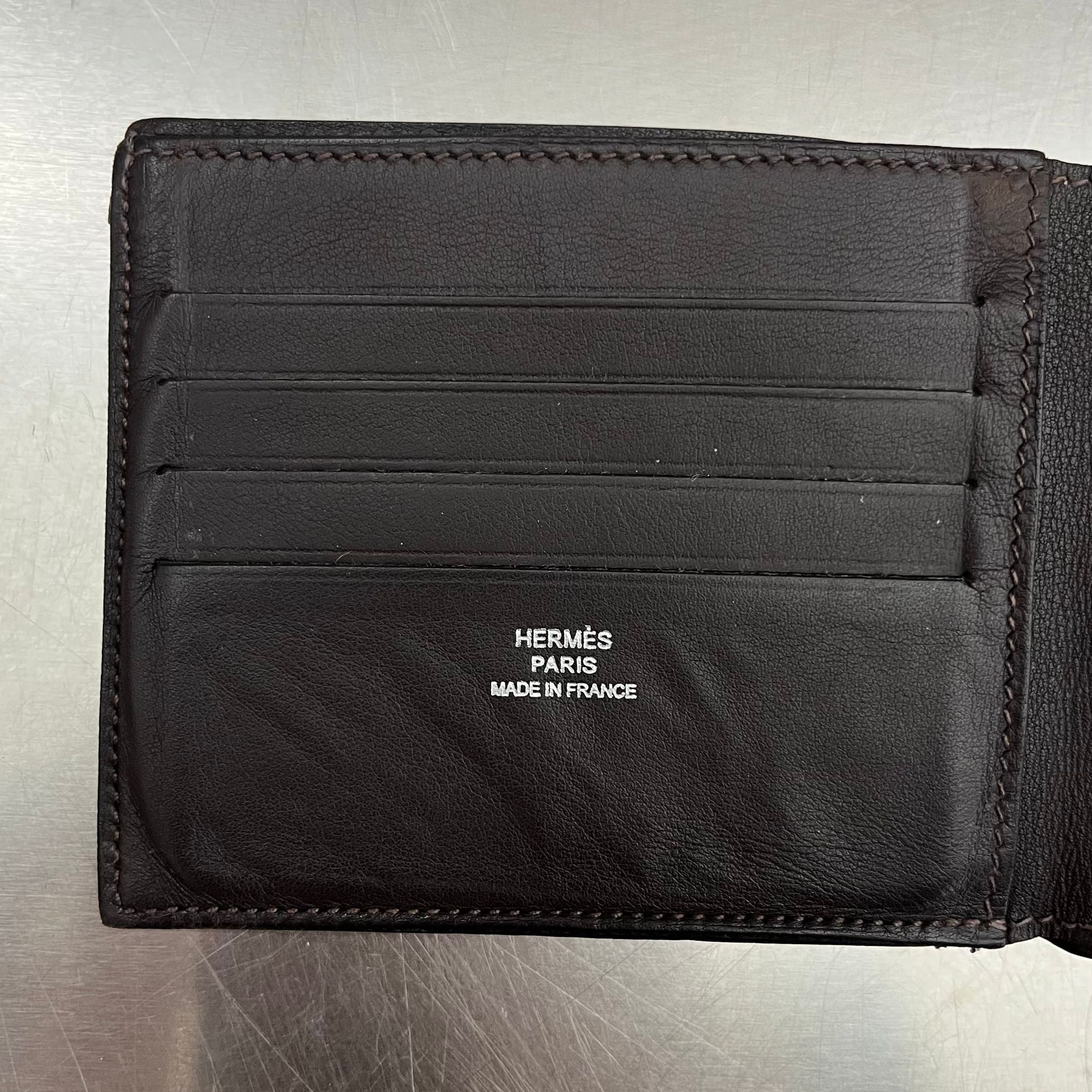 Hermès Geldbörse Citzien Twill Swift - Leder