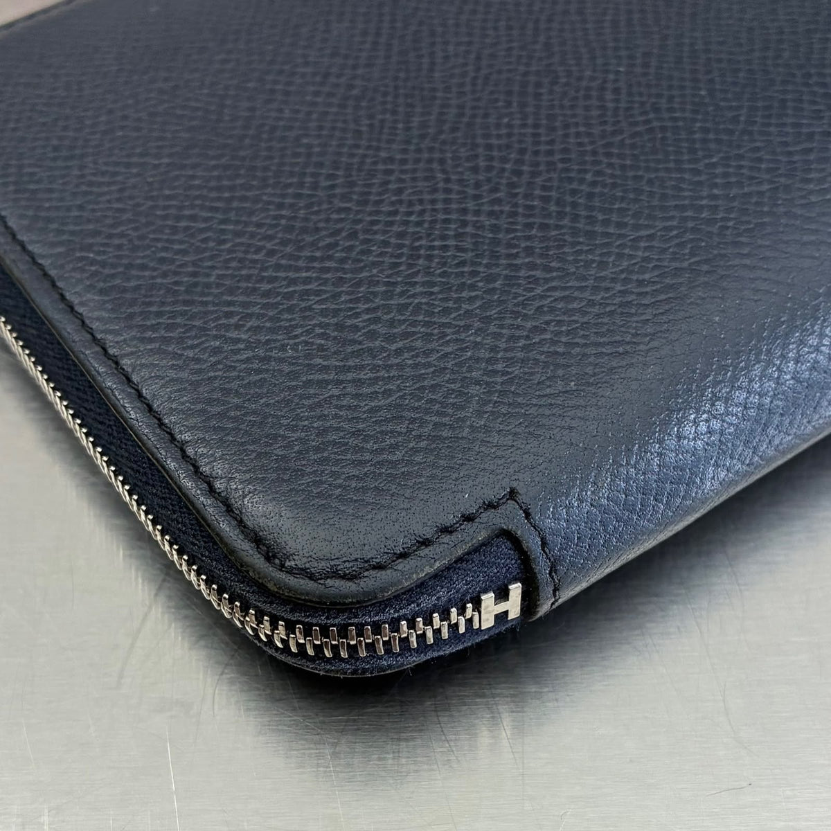 Hermès Geldbörse Silk'in Epsom