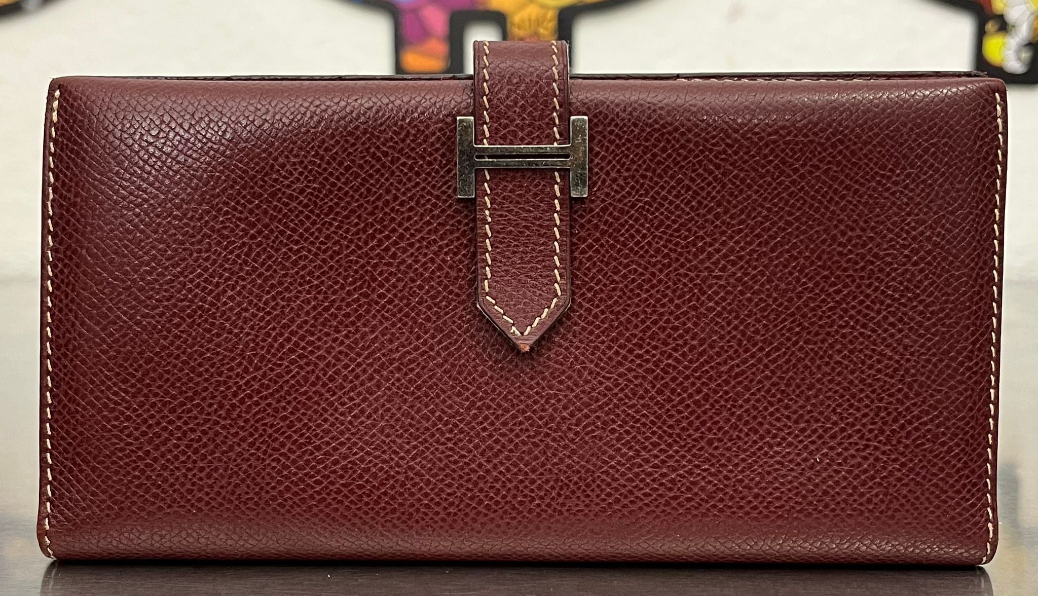 Hermès Geldbörse Béarn Courchevel