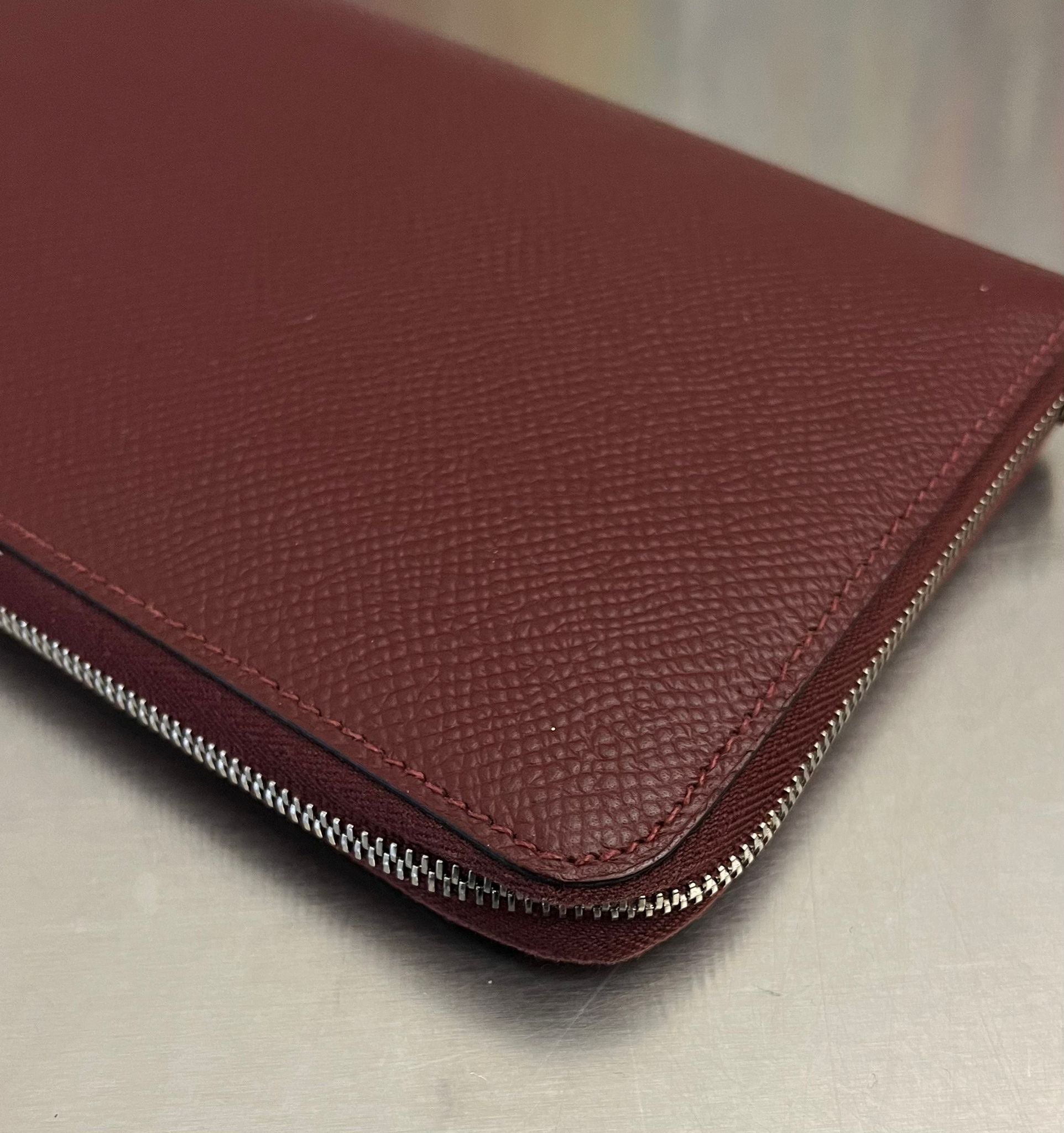 Hermès Geldbörse Silk'in Epsom