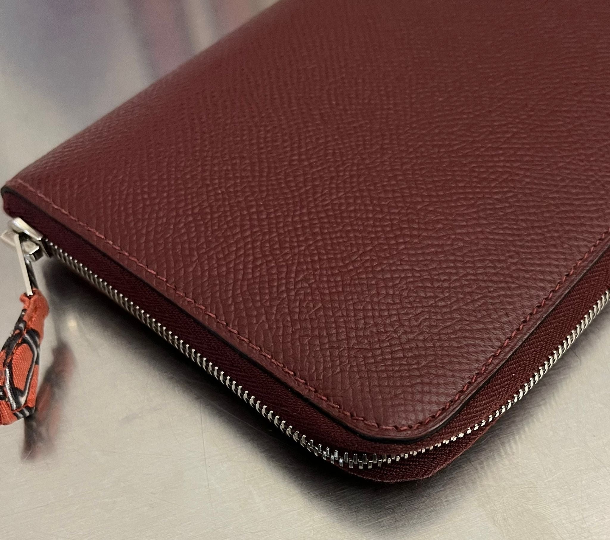 Hermès Geldbörse Silk'in Epsom