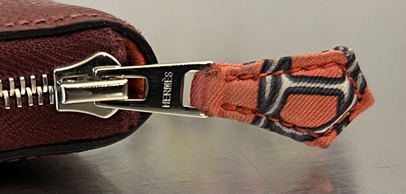 Hermès Geldbörse Silk'in Epsom