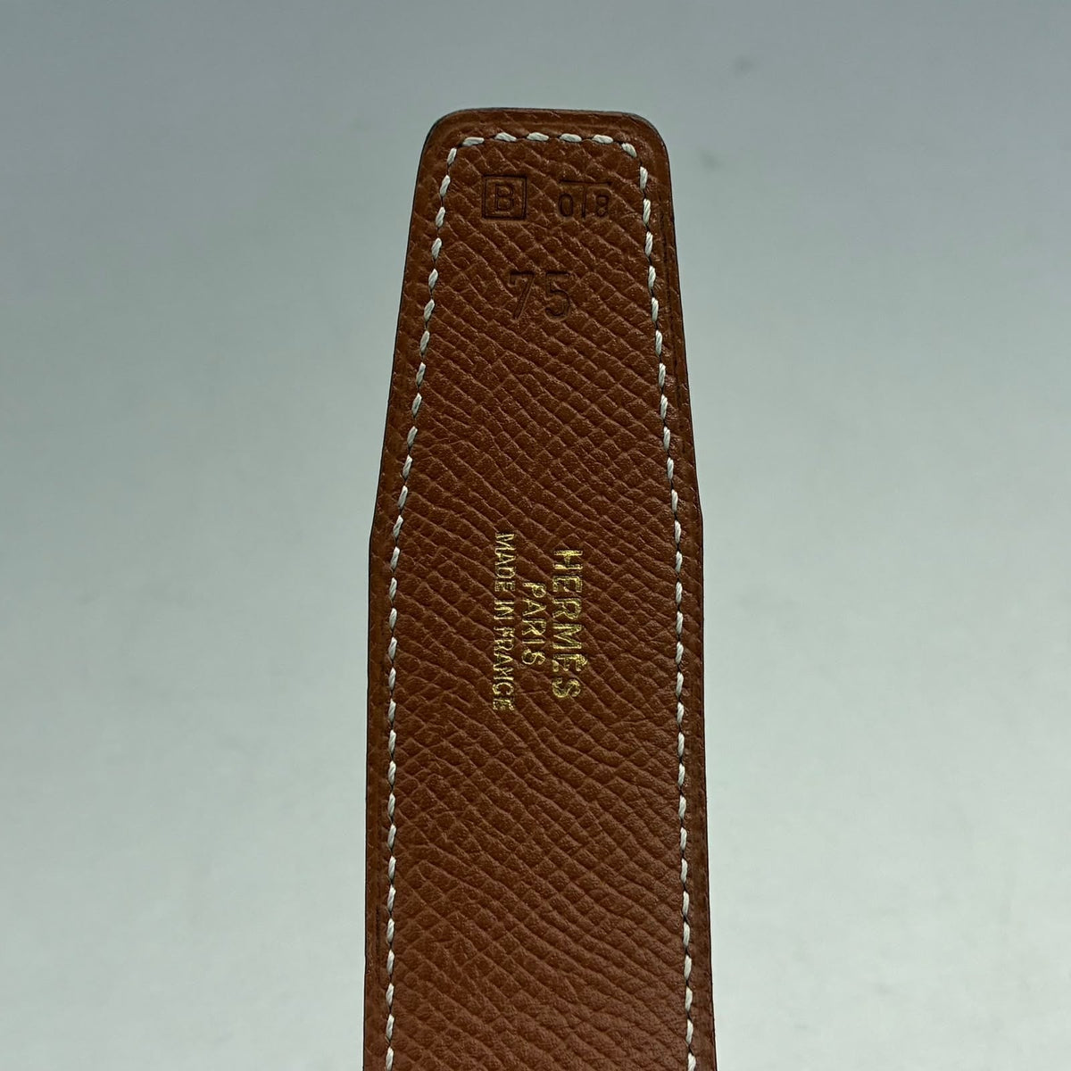 Hermès Gürtel Größe 75