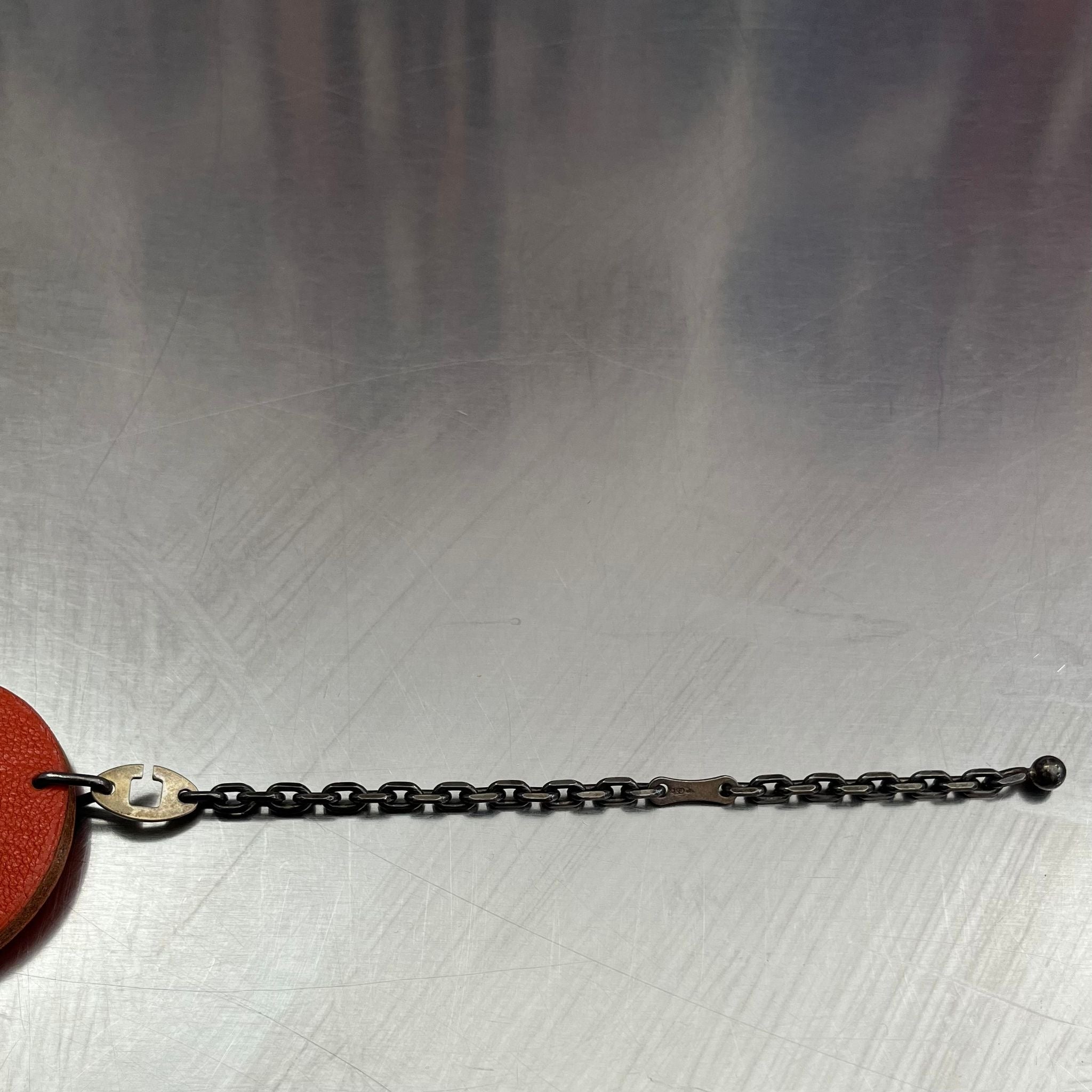 Hermès Orange Charm Anhänger