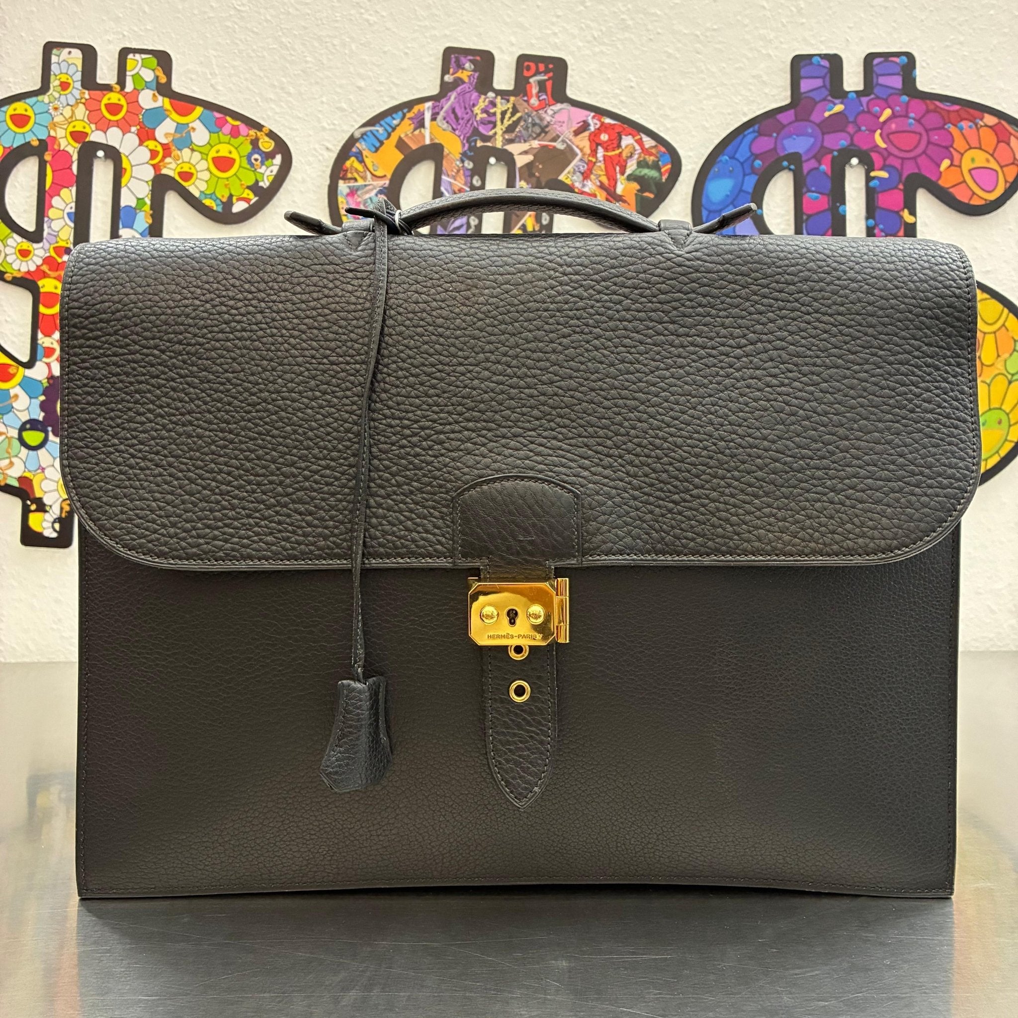 Hermès Sac à Dépêches 38 Fjord