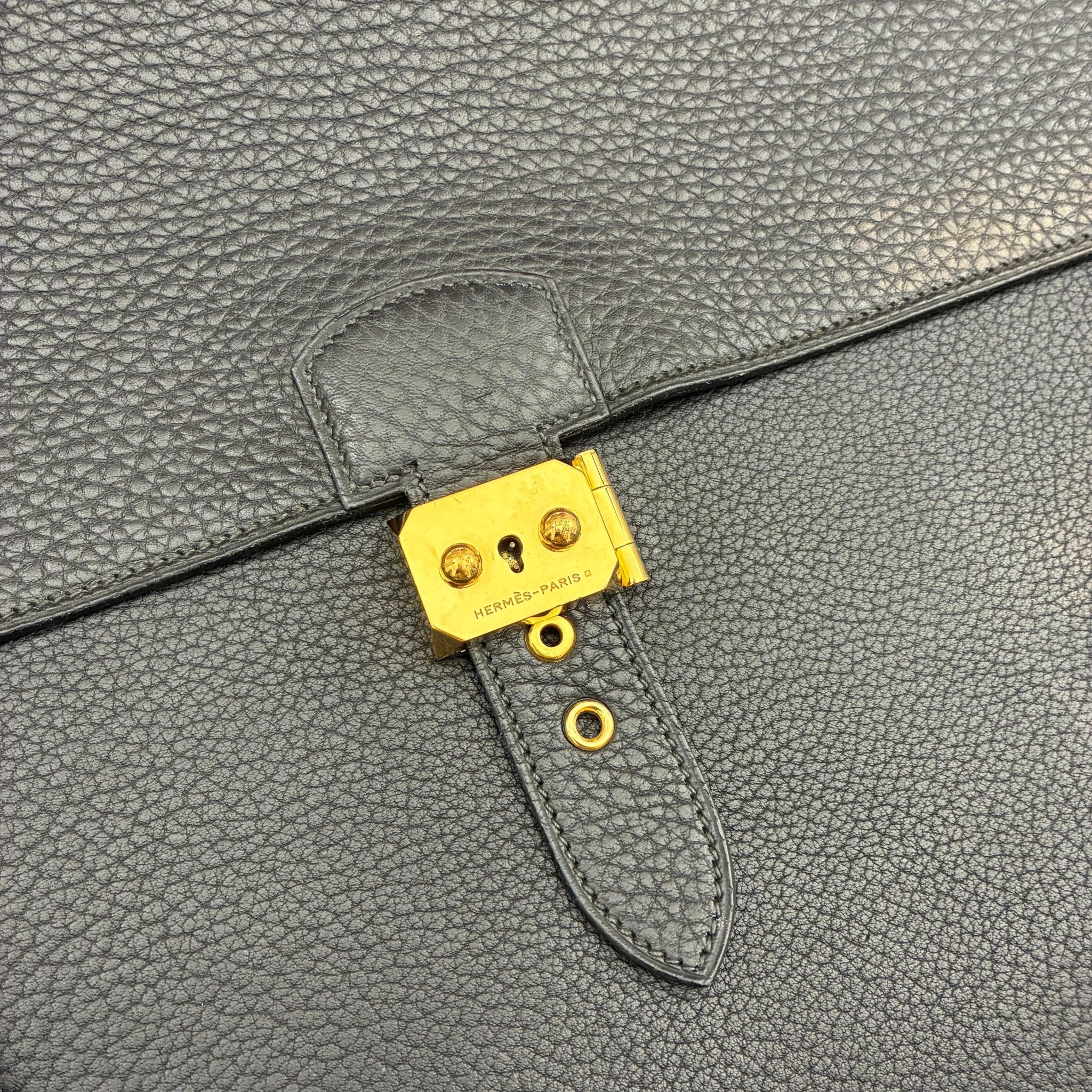 Hermès Sac à Dépêches 38 Fjord
