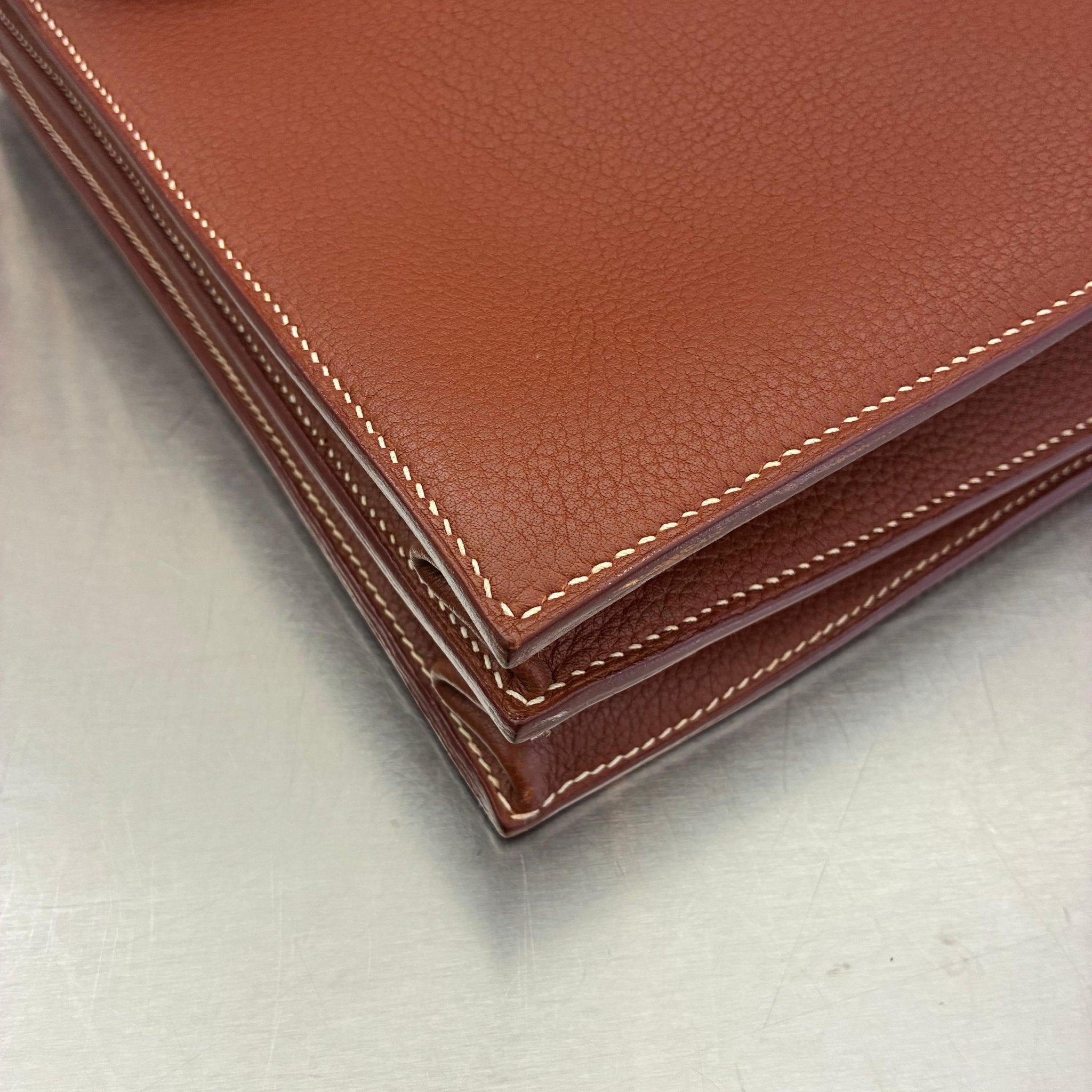 Hermès Sac à Dépêches 38 Fjord