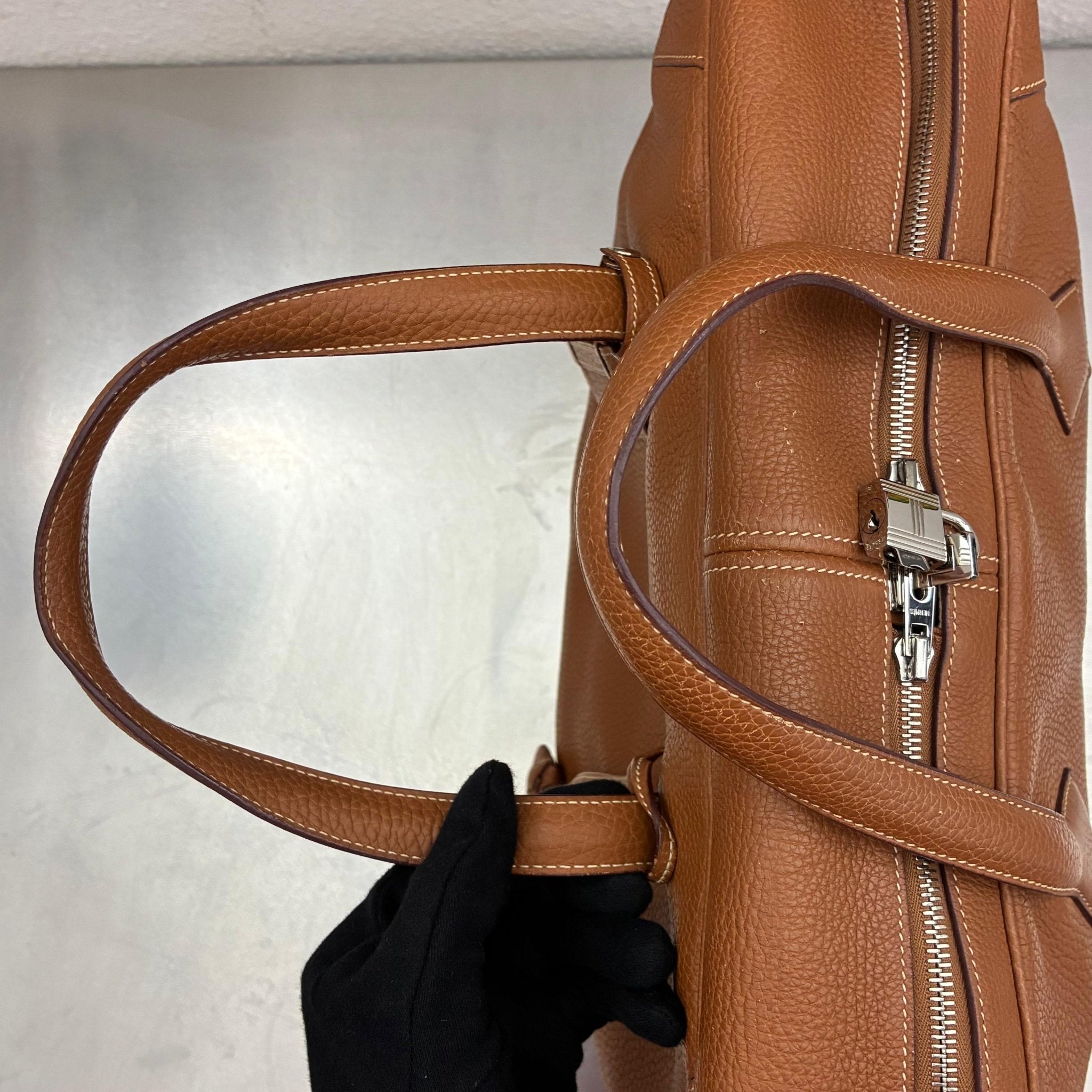 Hermès Victoria 45 Clémence Gold