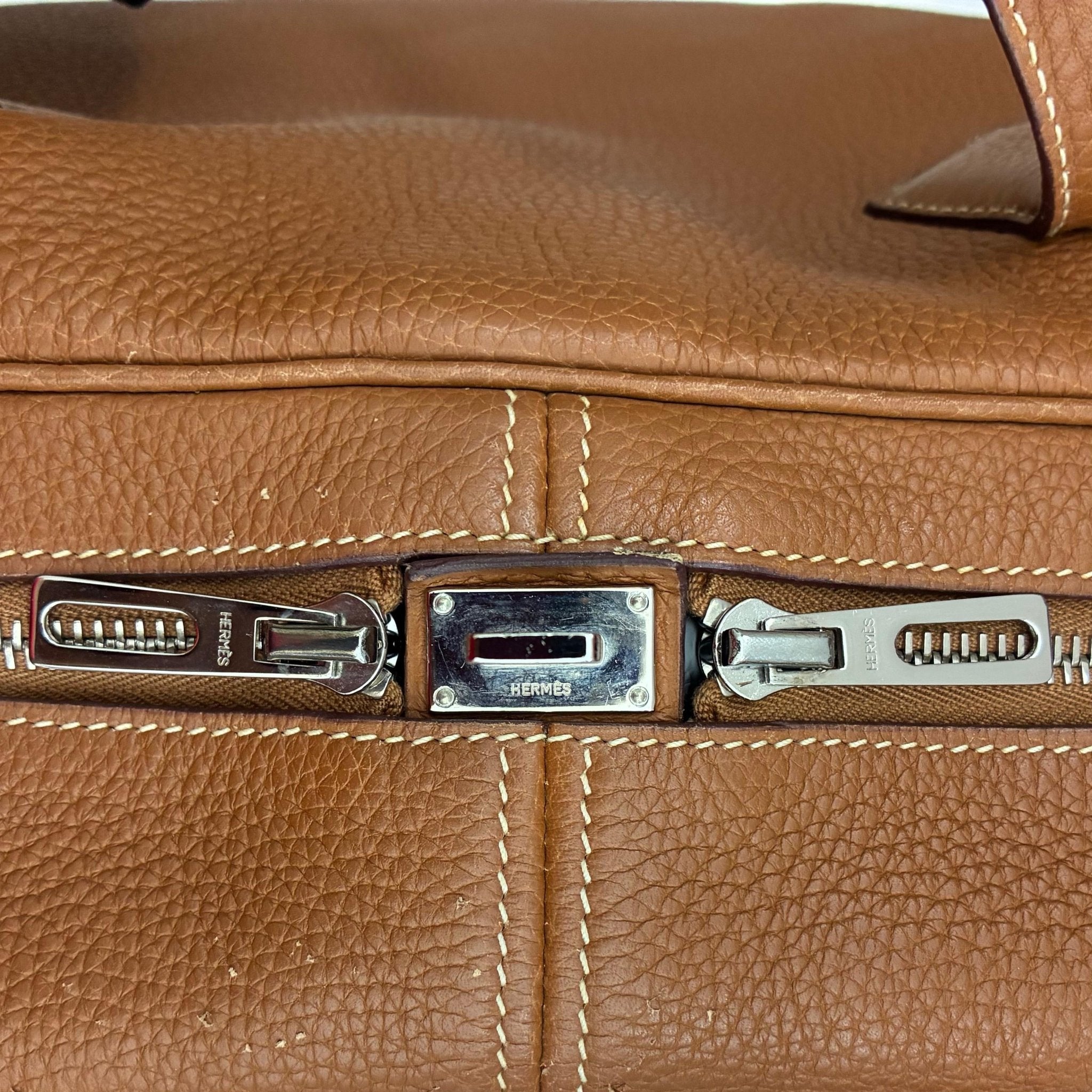 Hermès Victoria 45 Clémence Gold