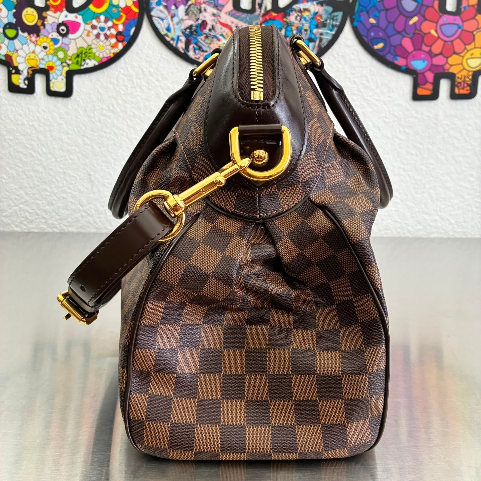 Louis Louis Trevi GM Damier Ebene
