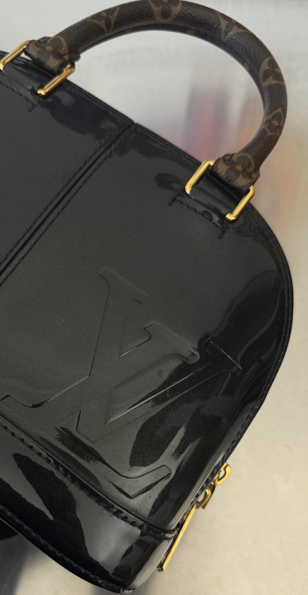 Louis Vuitton Alma BB Vernis Miroir